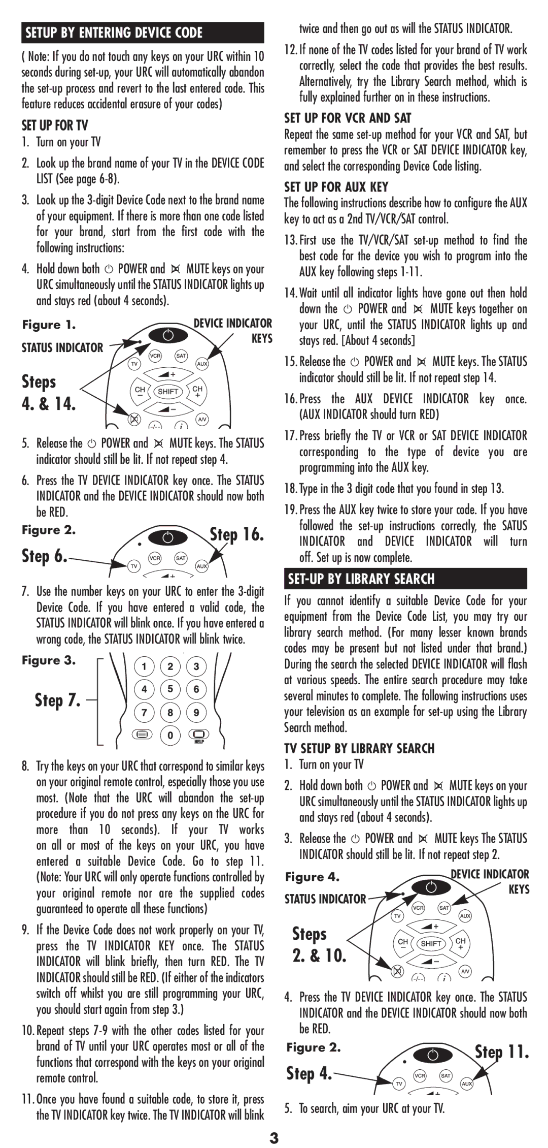 Philex Magician4D manual Setup by Entering Device Code, SET-UP by Library Search 