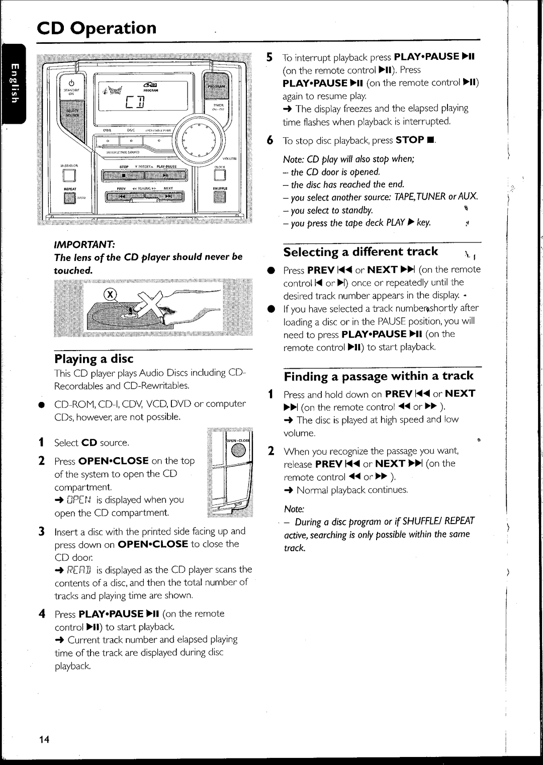 Philips 105 manual 