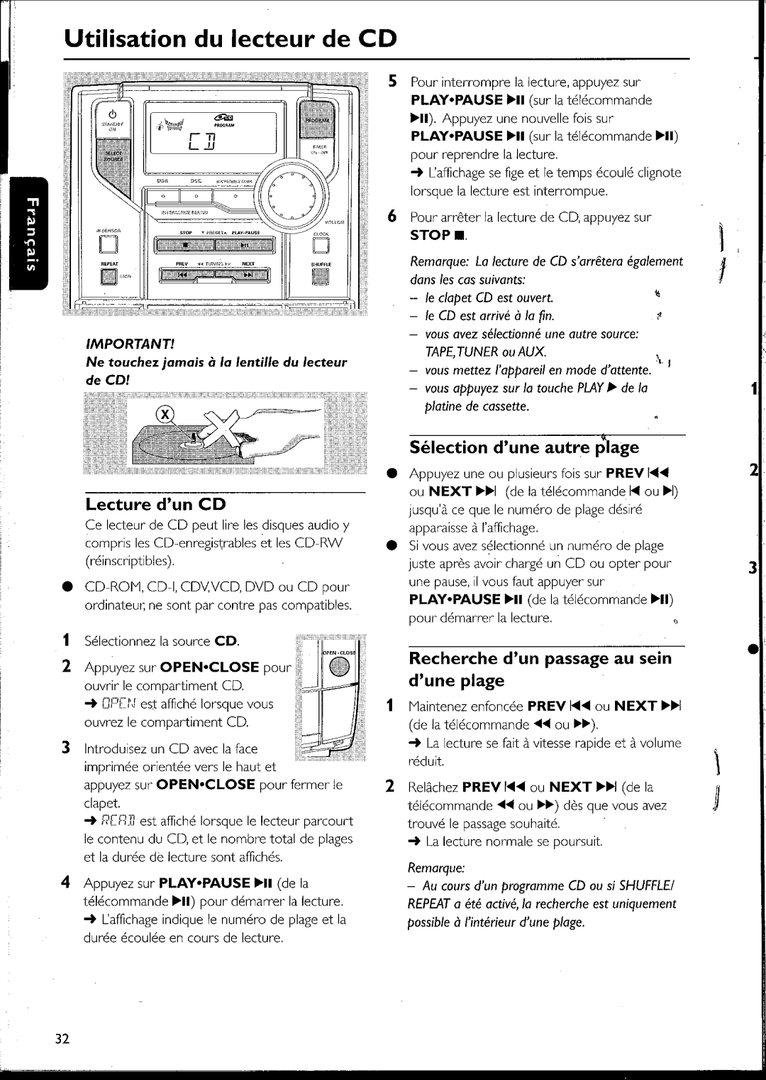 Philips 105 manual 