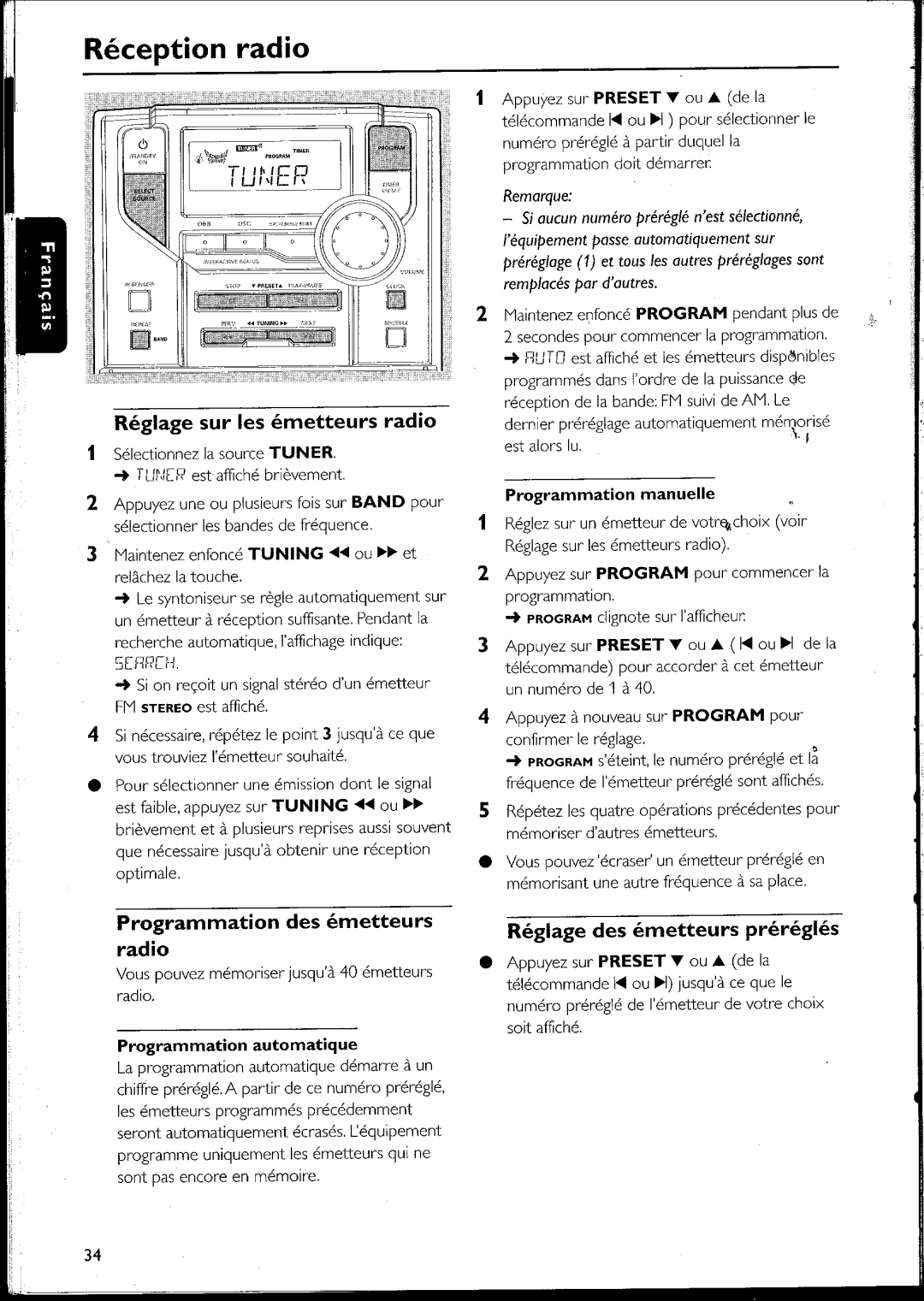 Philips 105 manual 