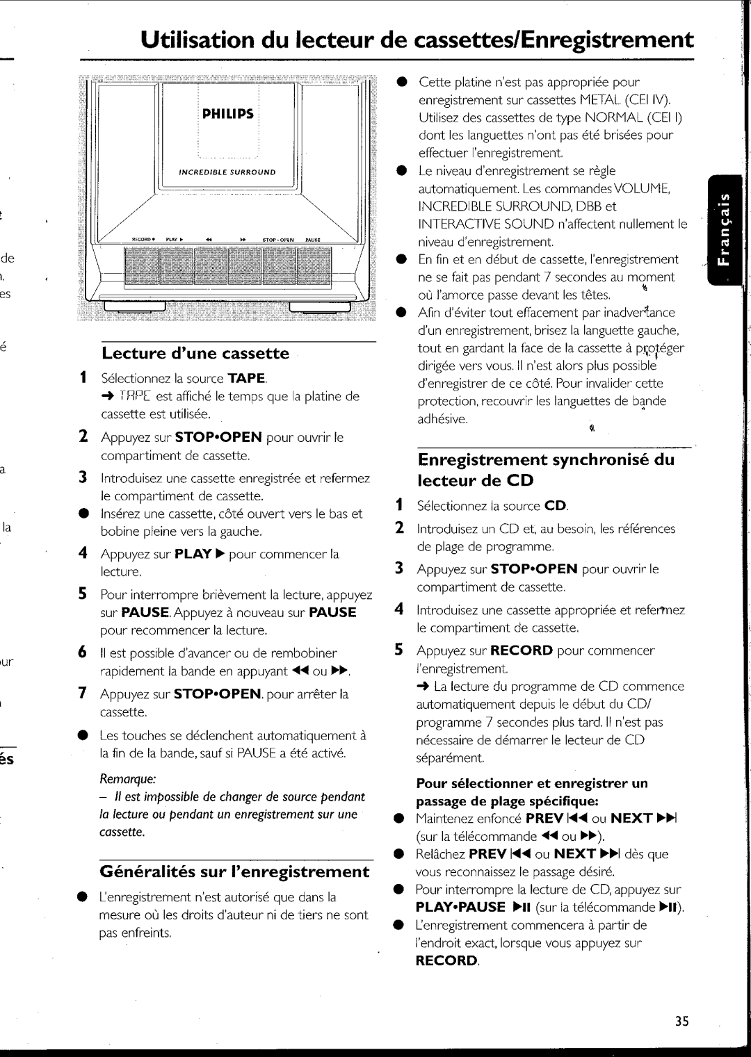 Philips 105 manual 