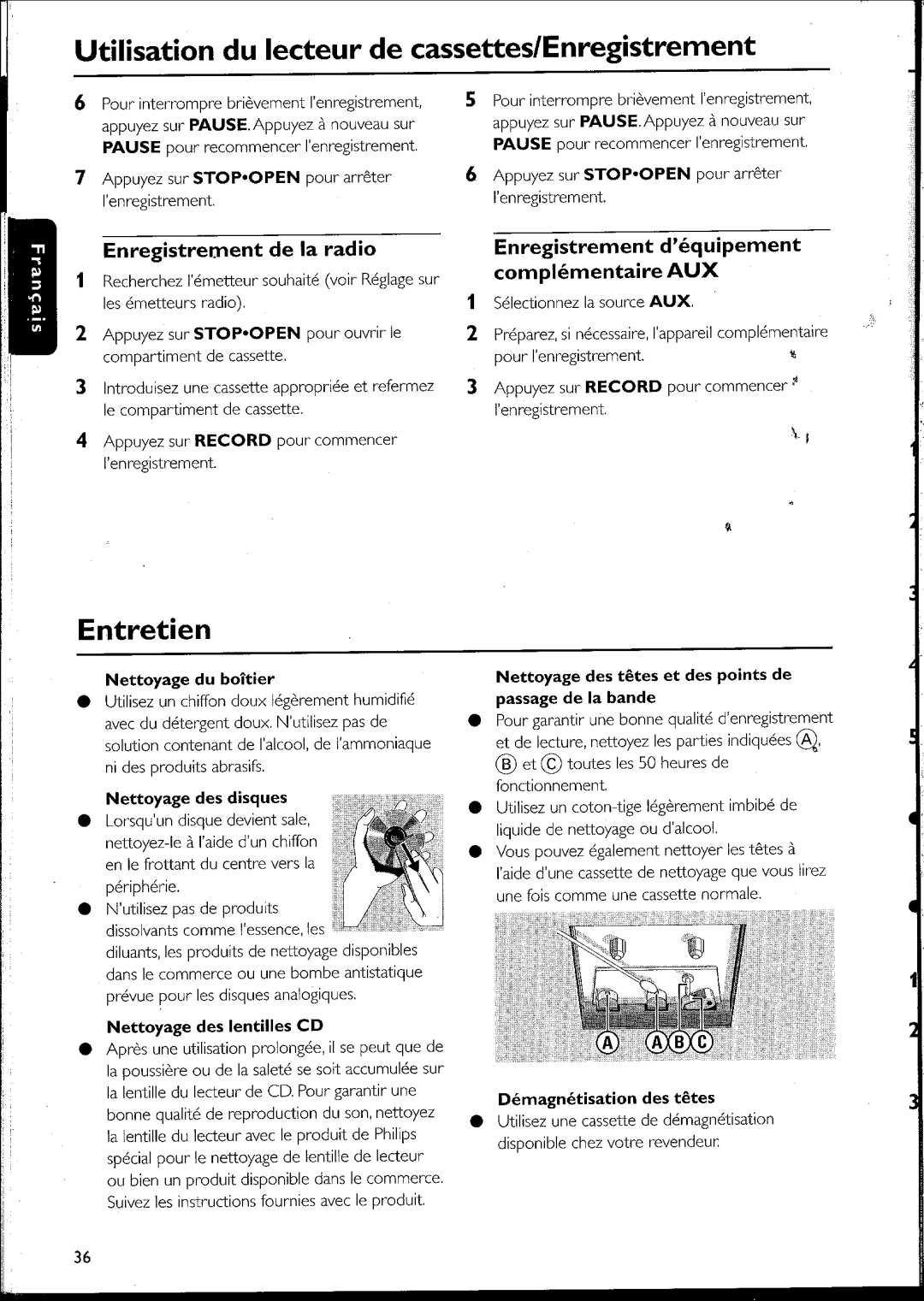 Philips 105 manual 