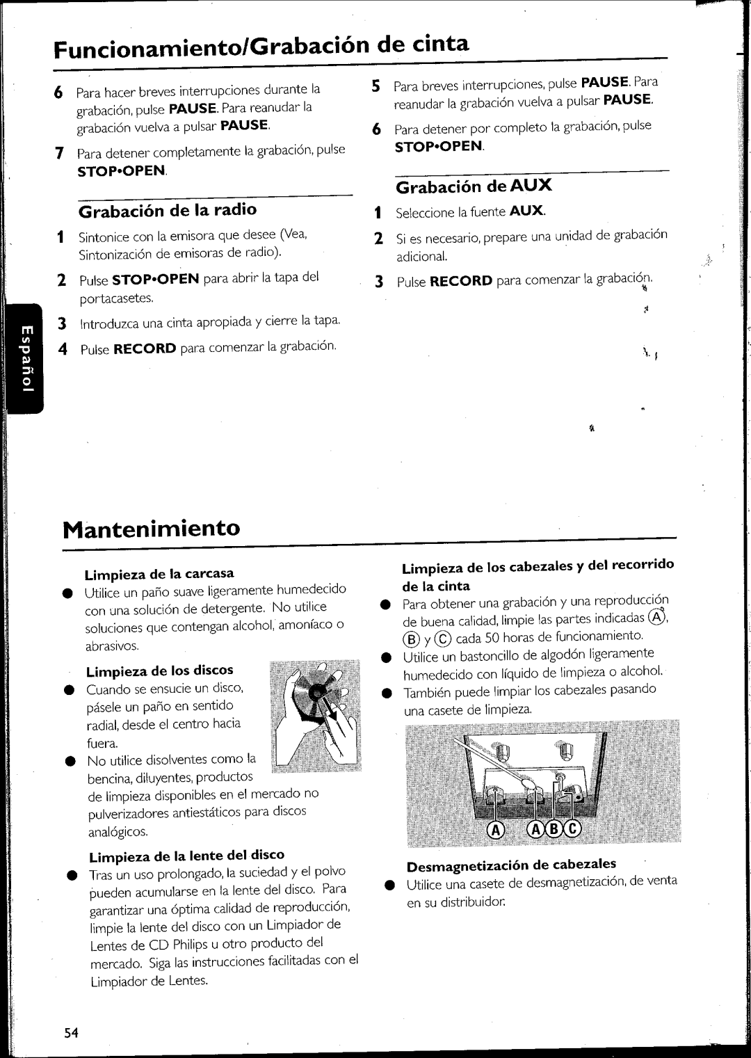 Philips 105 manual 