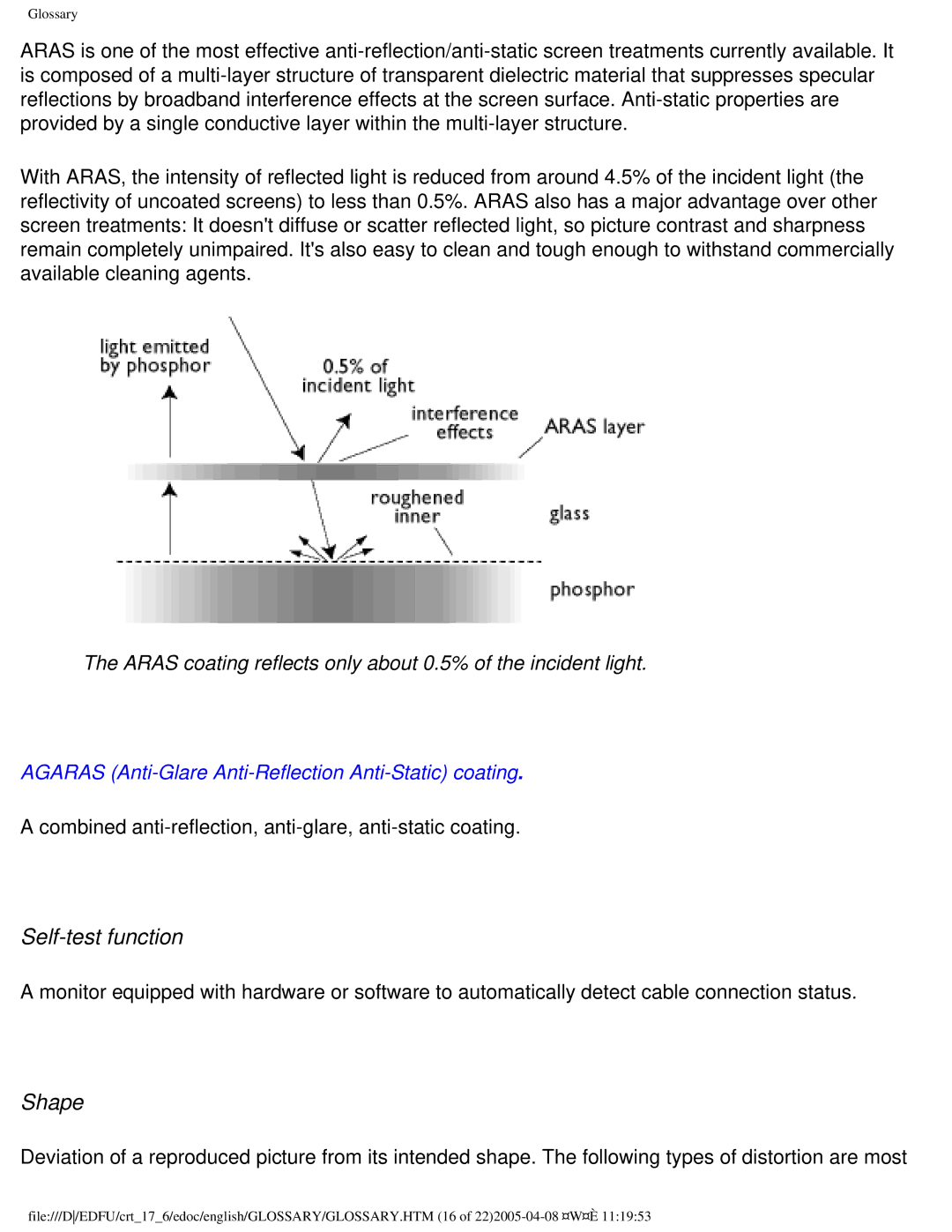 Philips 107C65 user manual Self-test function, Shape 