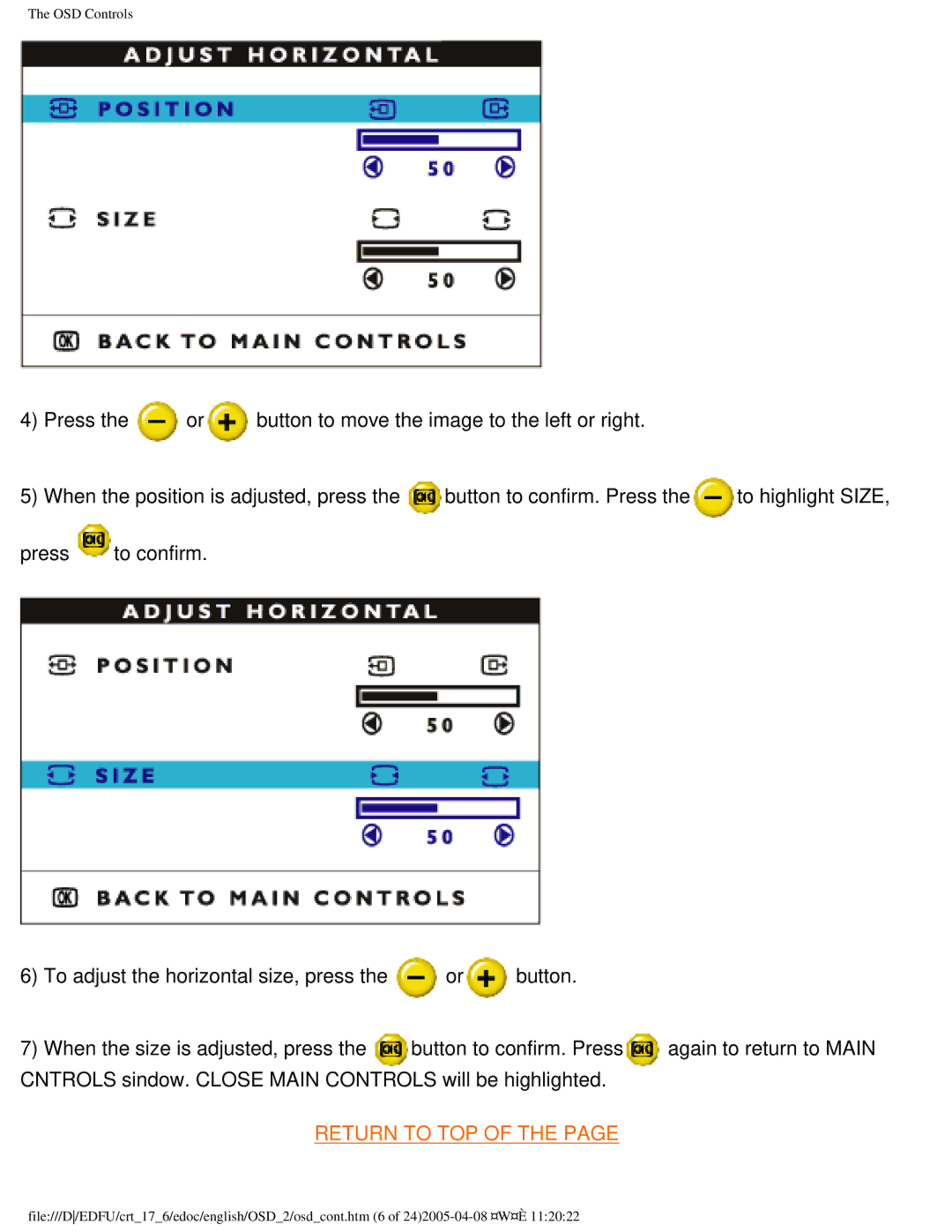 Philips 107C65 user manual Return to TOP 