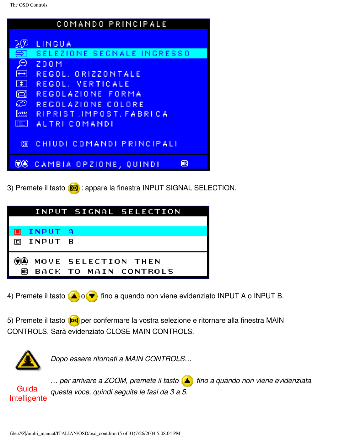 Philips 107P user manual Guida 