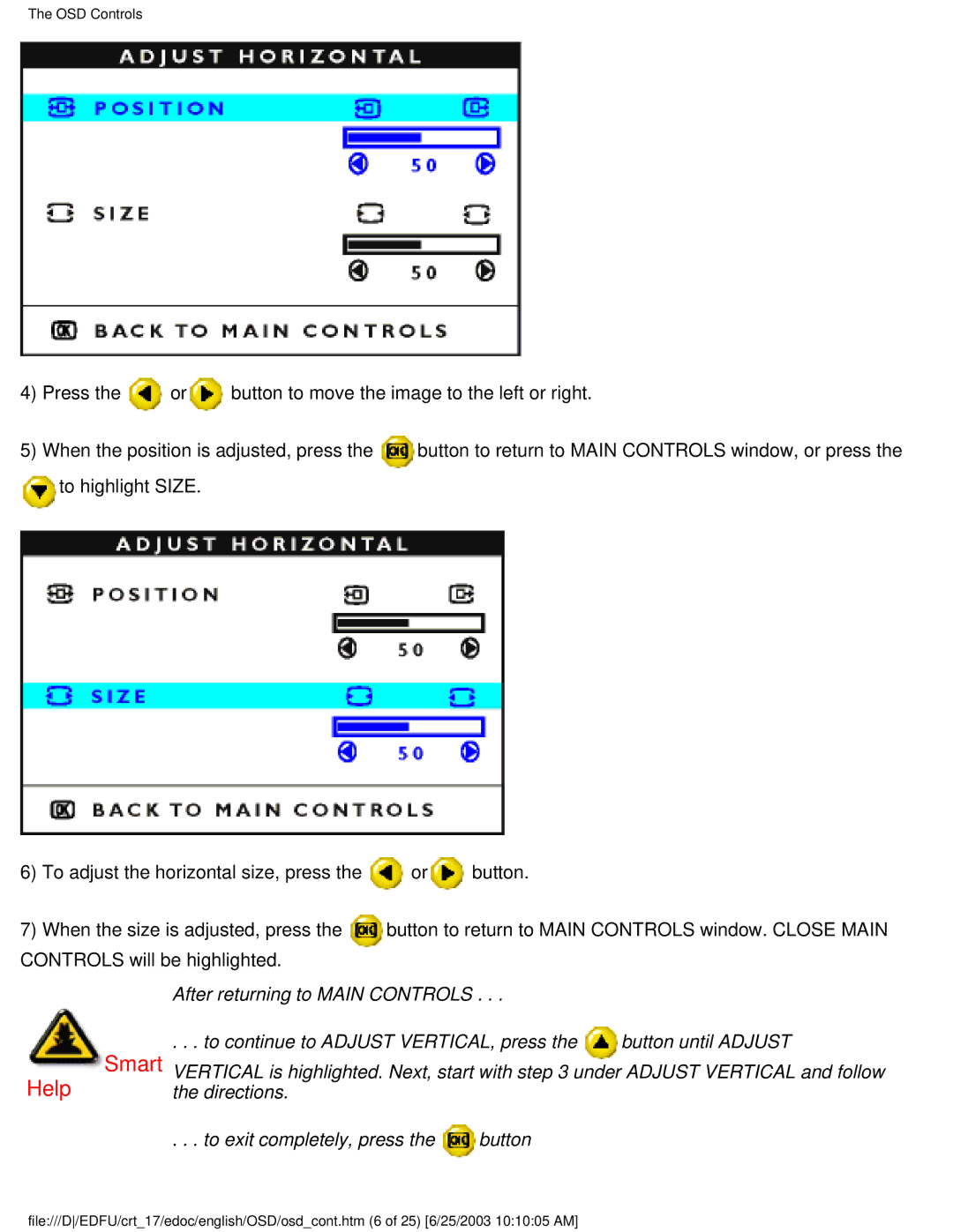 Philips 107P user manual Directions To exit completely, press Button 