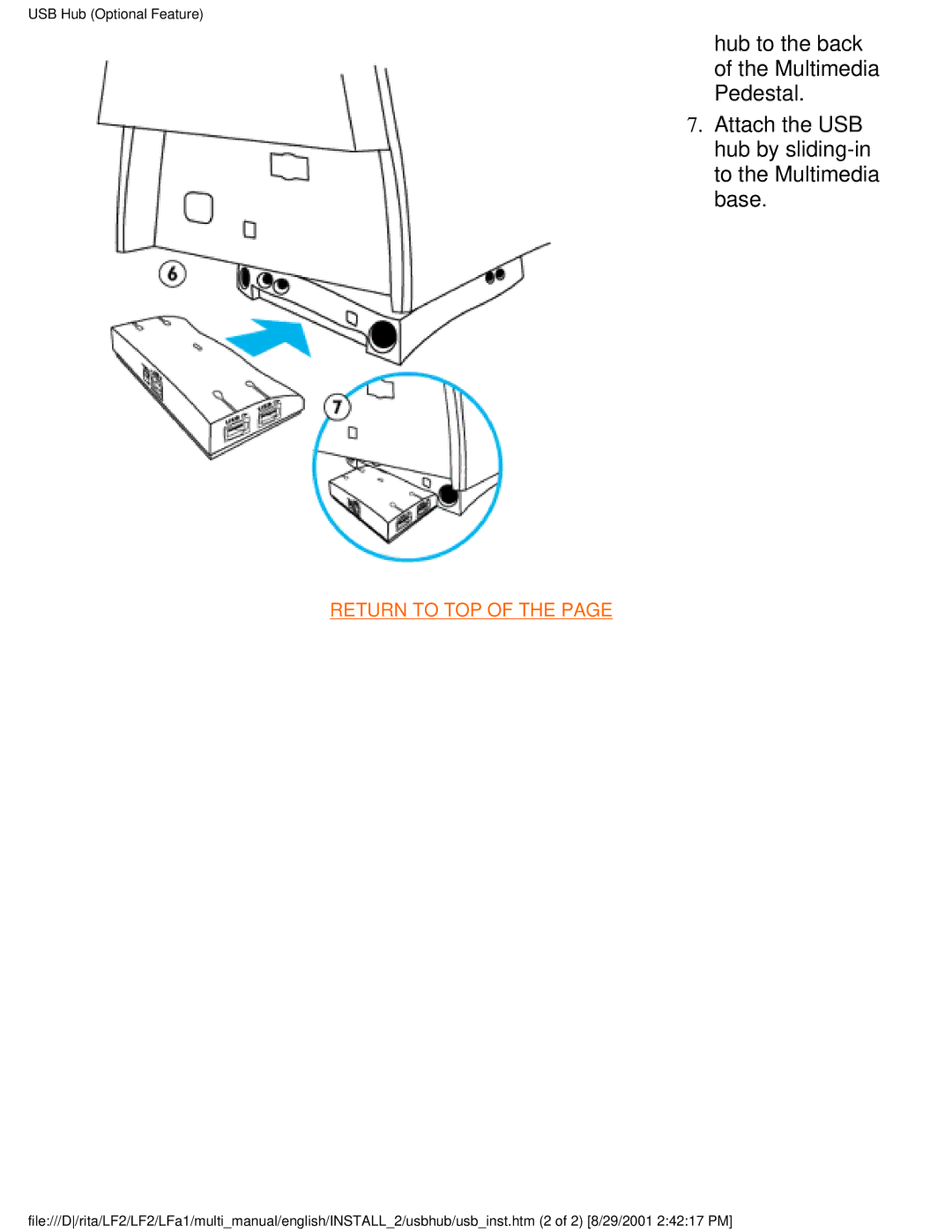 Philips 107S20, 109S20, 107S21, 105B20 user manual Return to TOP 