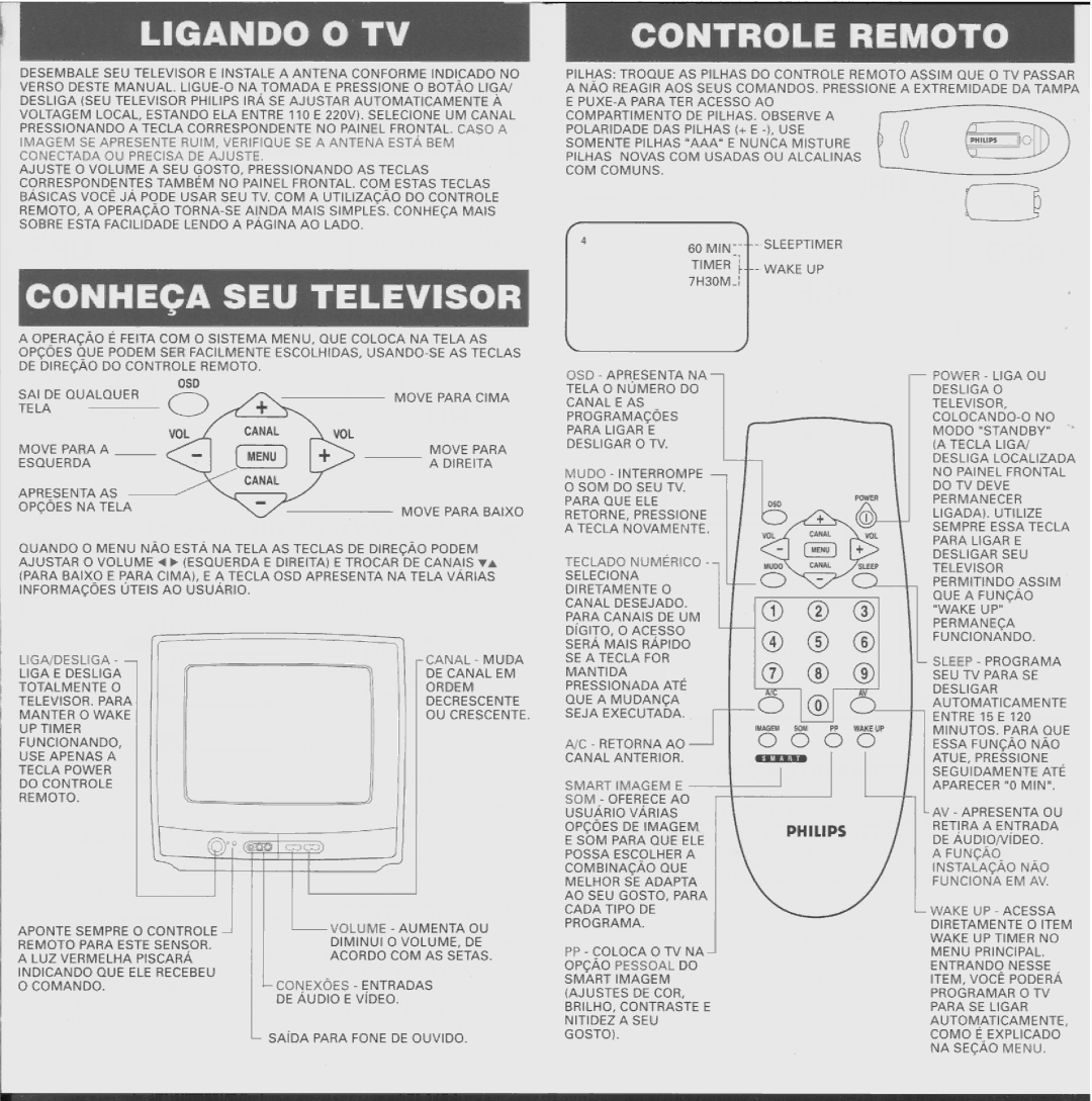 Philips 14 PT 112A, 20 PT 112A manual 