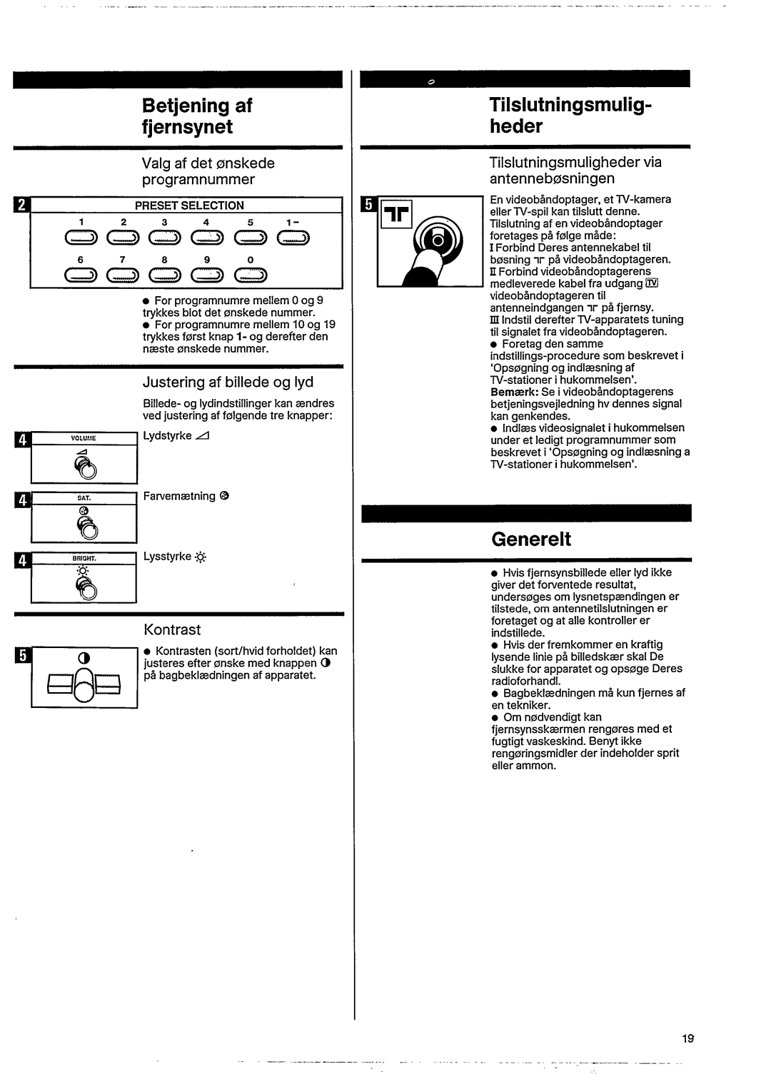 Philips 14CE1000 manual 