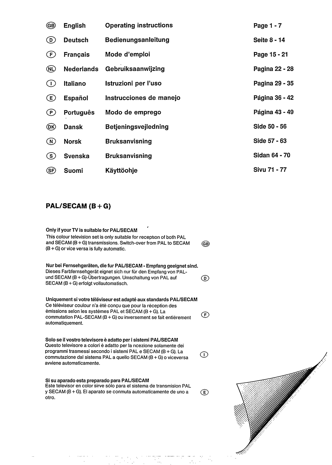 Philips 14GR1220 manual 