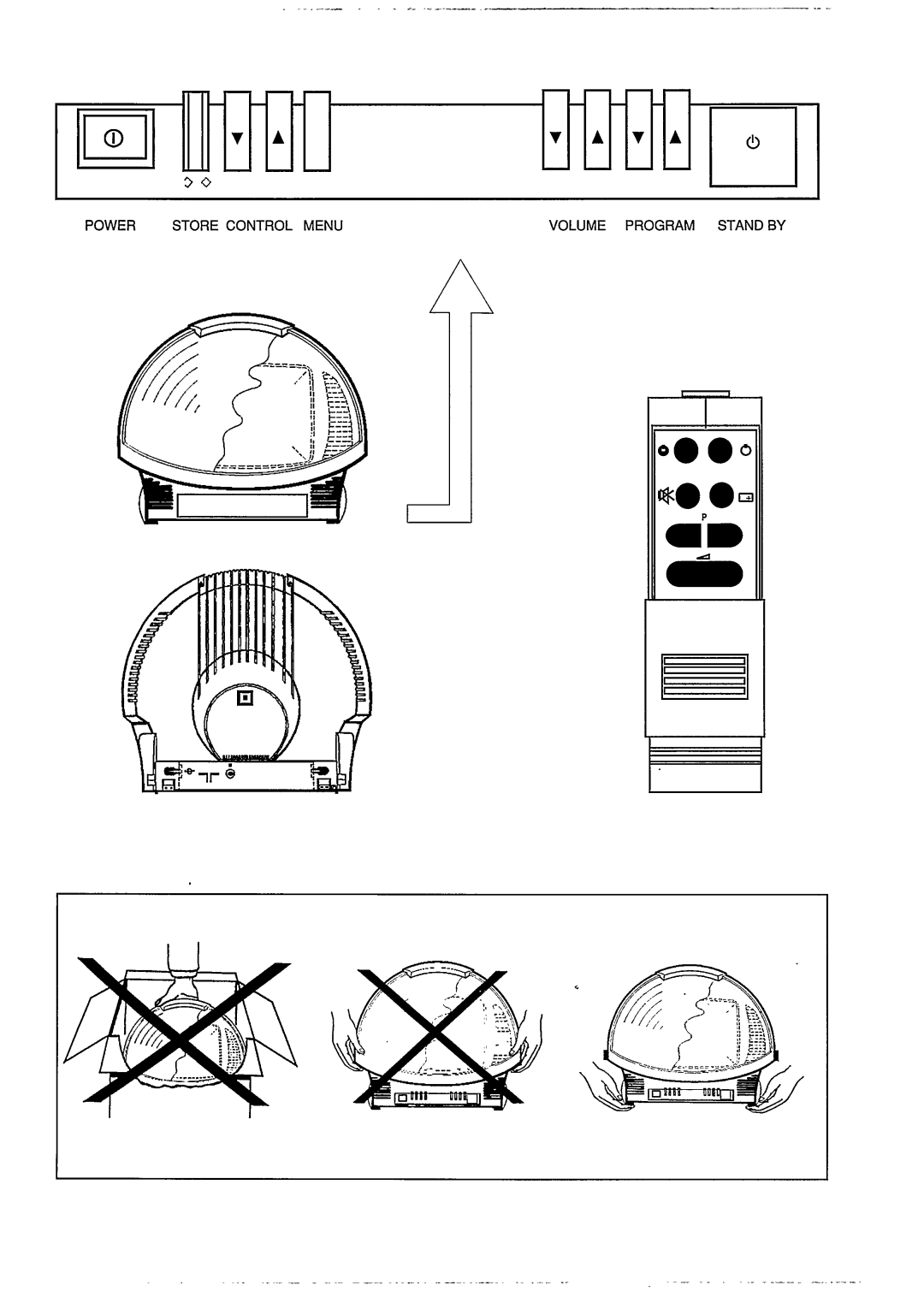 Philips 14GR1220 manual 