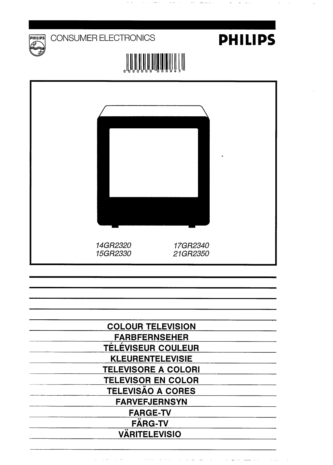 Philips 14GR2330 manual 