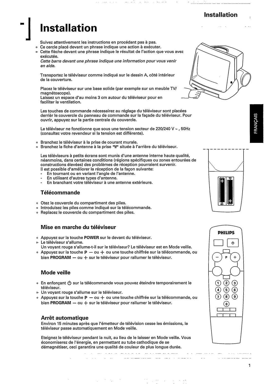 Philips 14PT300 manual 