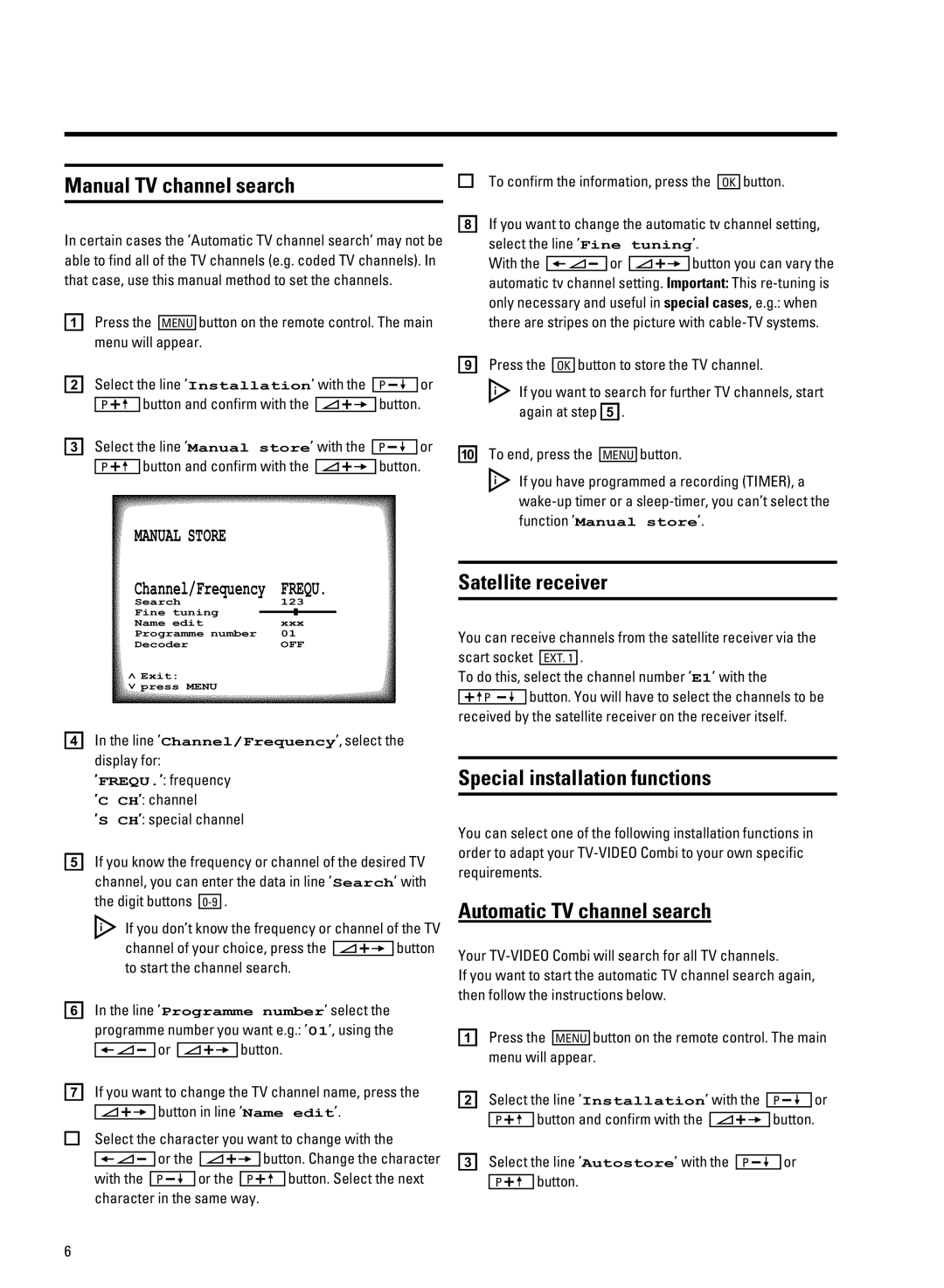 Philips 14PV100/07 manual Ey ln 