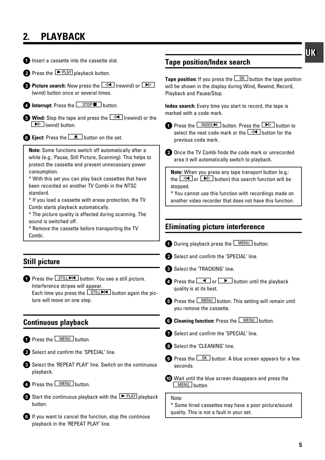 Philips 14PV184/05 operating instructions GcPpRPSb, 6U c 