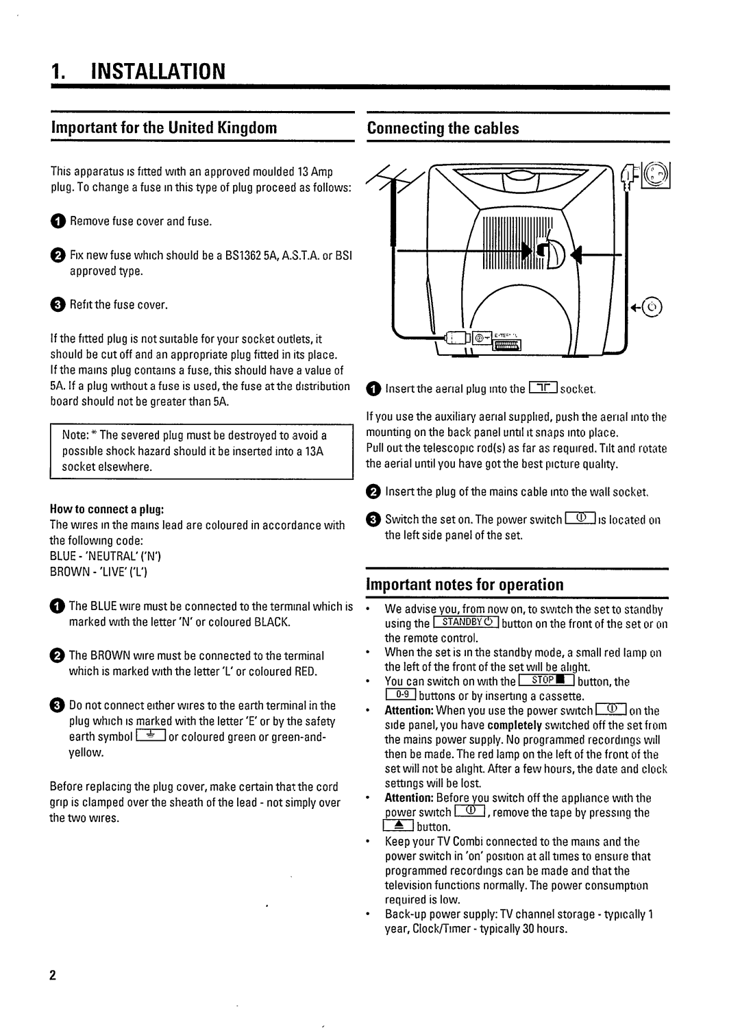 Philips 14PV284 manual 