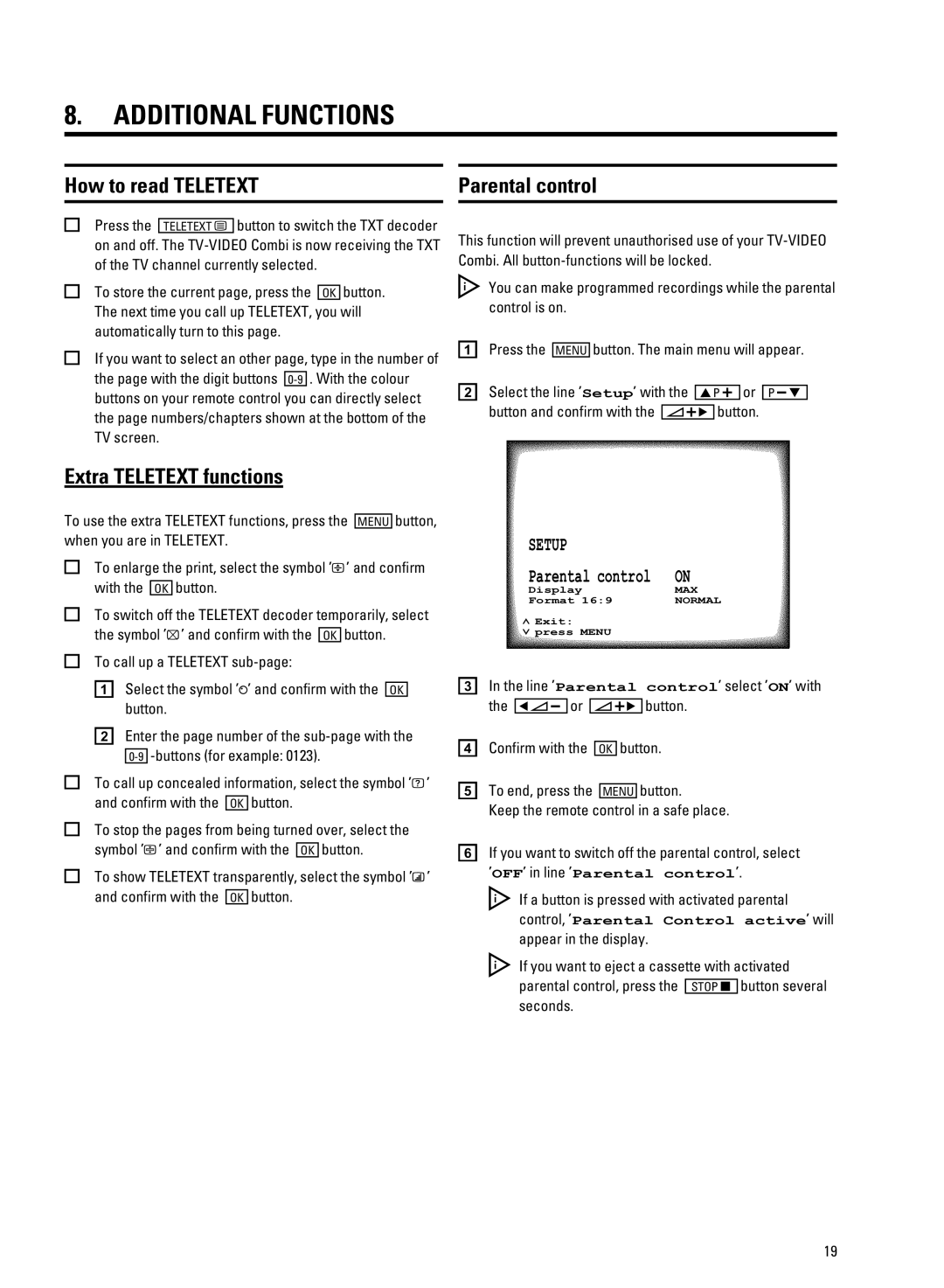 Philips 14PV320/05 manual F6 PTTYkYfePc VleSkYfej, KUcUkUok, Gx z 