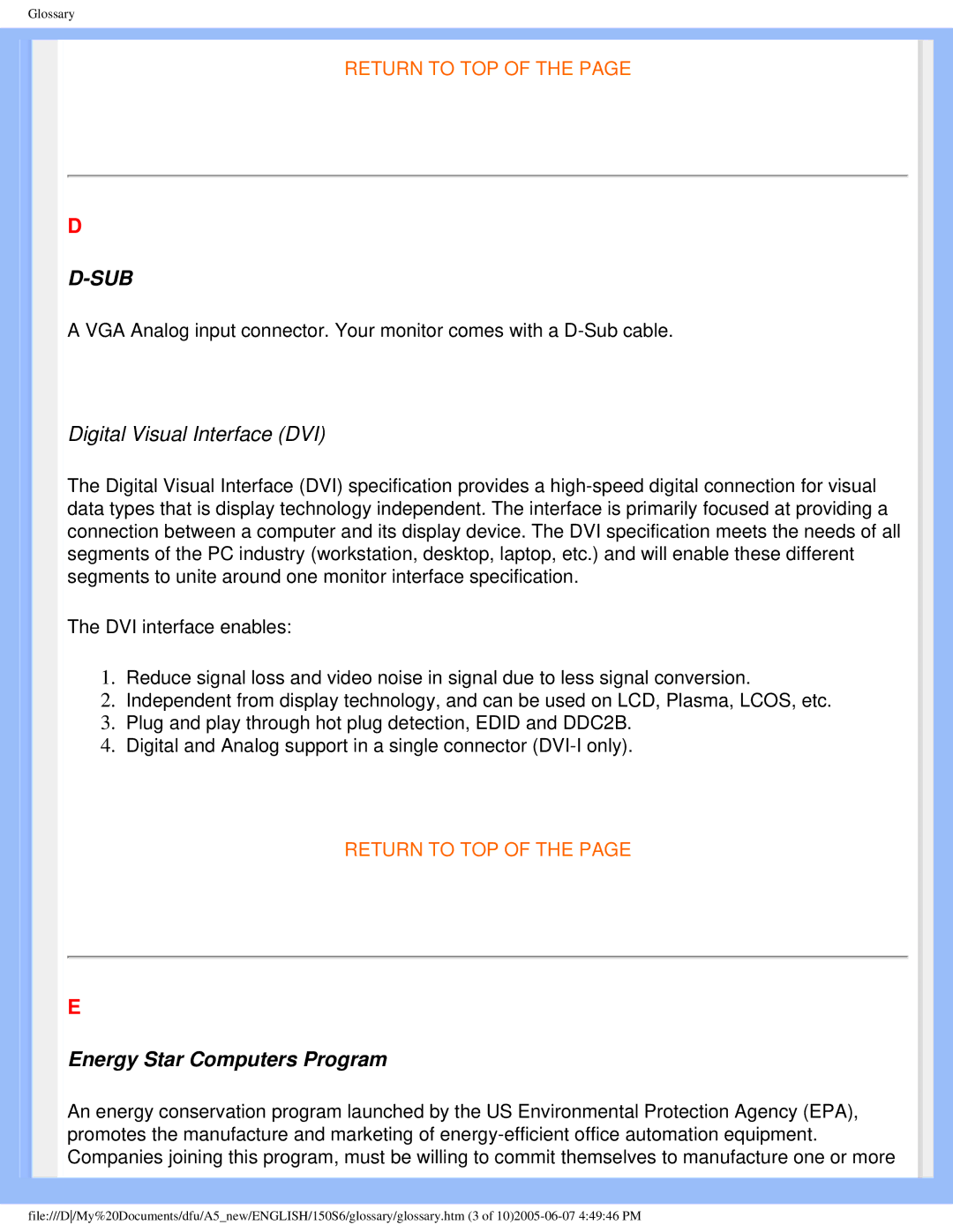 Philips 15056 user manual Sub 