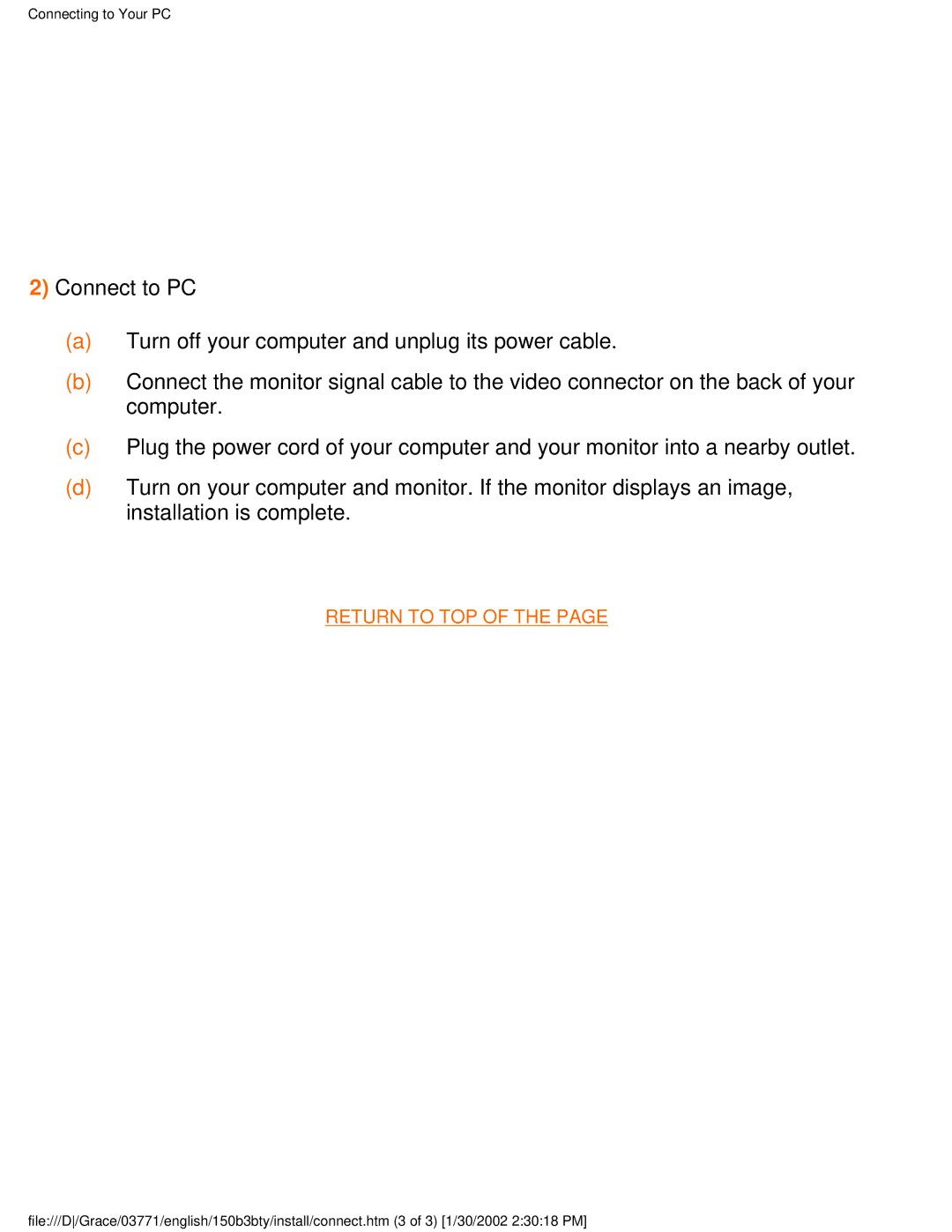 Philips 150B3B, 150B3Y, 150B3T user manual Return to TOP 