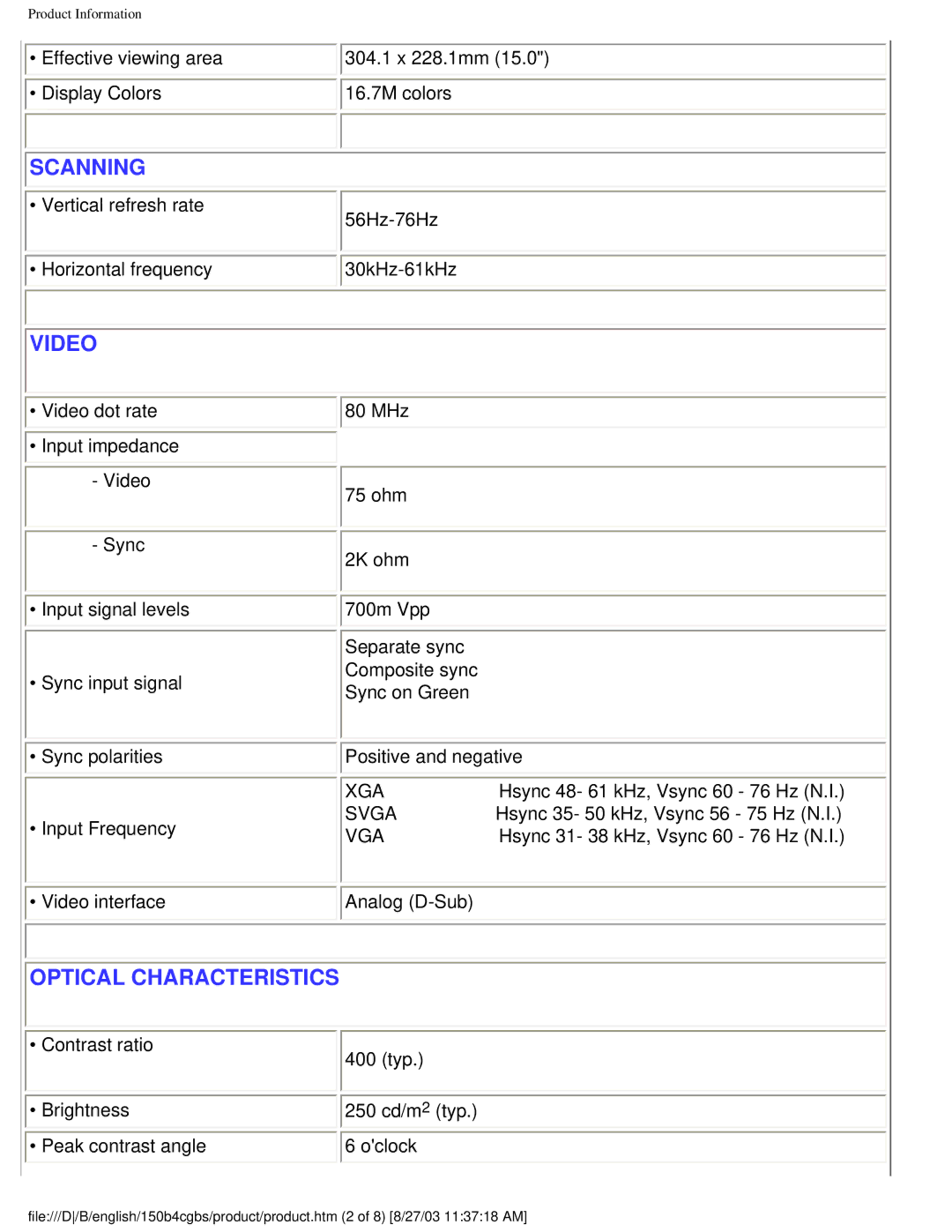 Philips 150B4CG, 150B4CB, 150B4CS user manual Scanning 