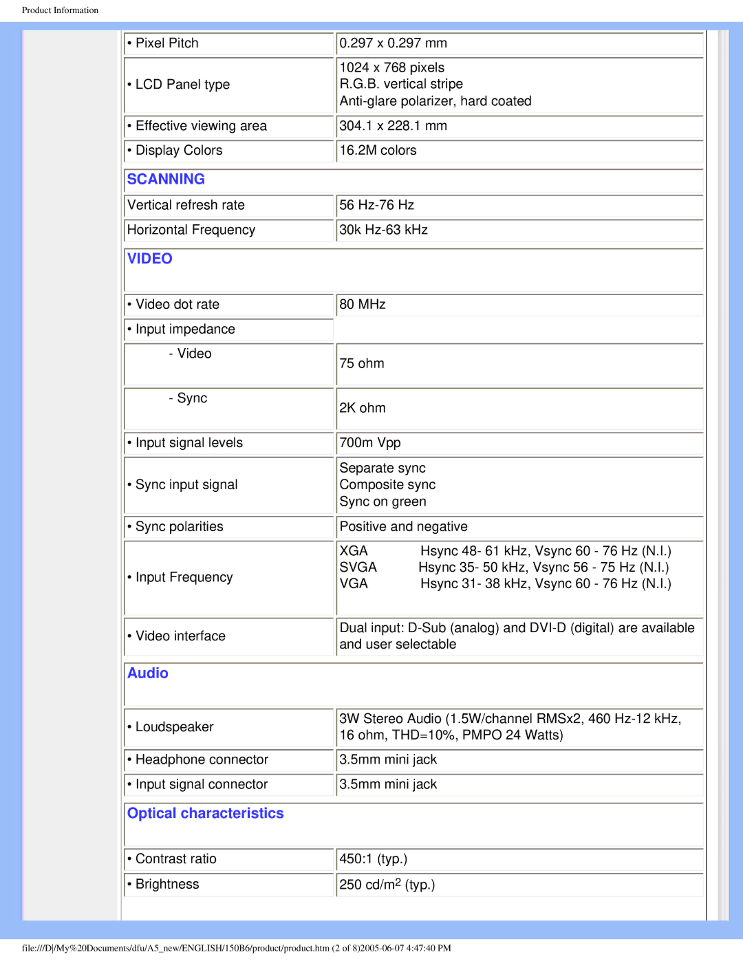 Philips 150B6 user manual Scanning 