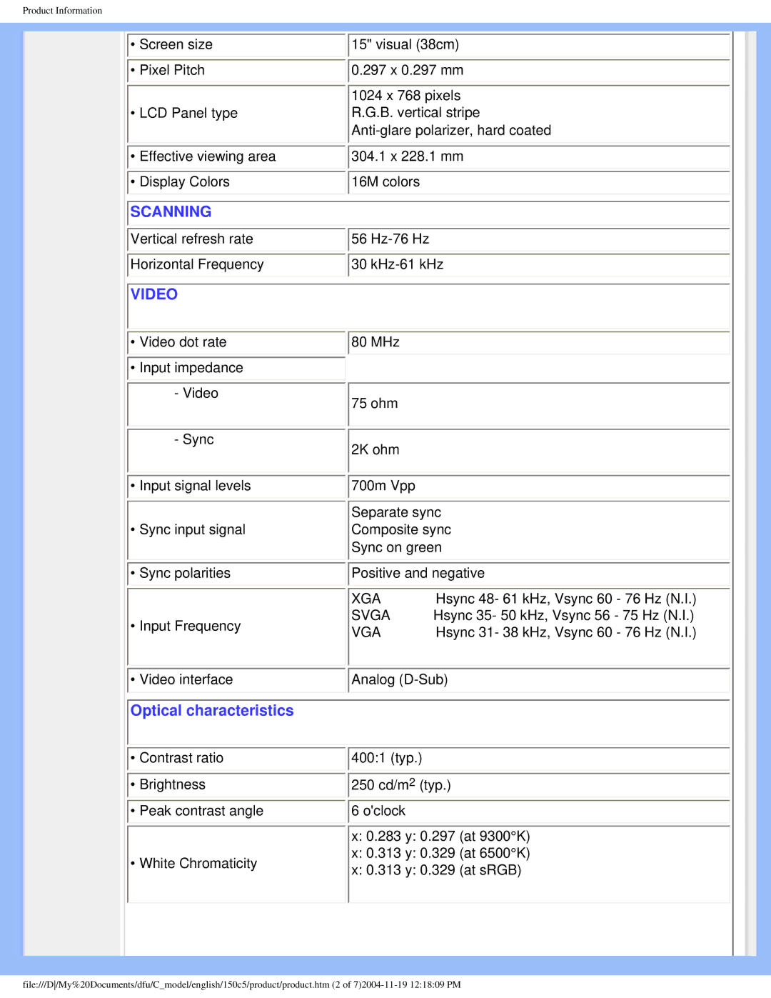 Philips 150c5 user manual Scanning 