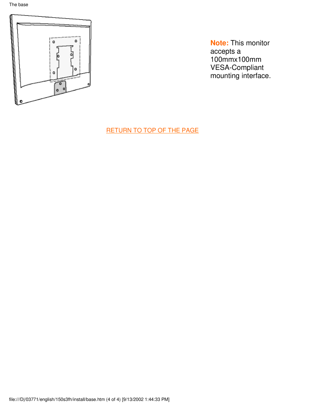 Philips 150S3F user manual Return to TOP 