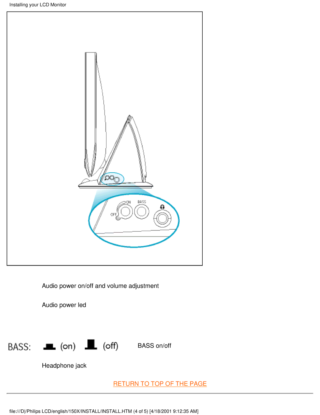 Philips 150X user manual Return to TOP 