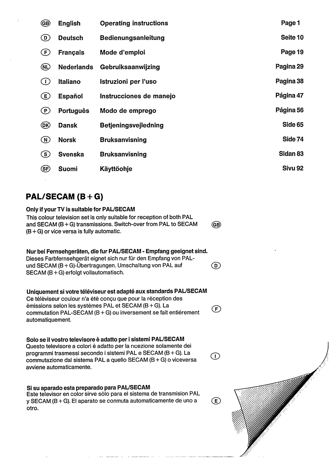 Philips 14GR2520, 15GR2540, 15GR2530 manual 