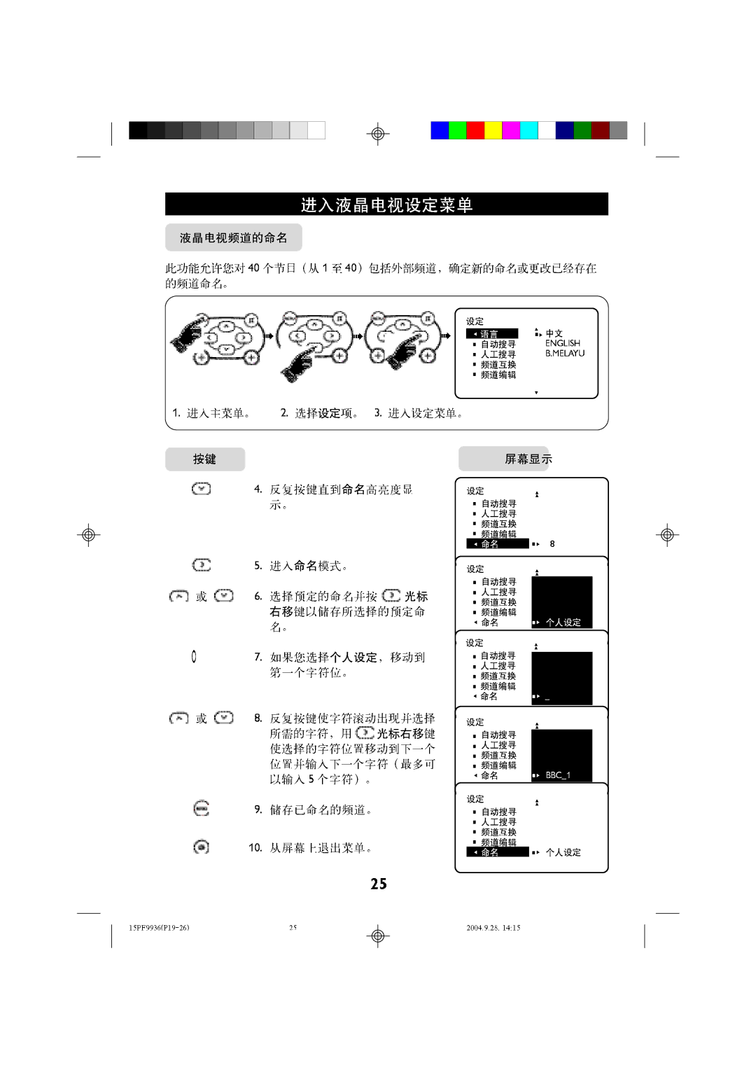 Philips 15LC118 manual 