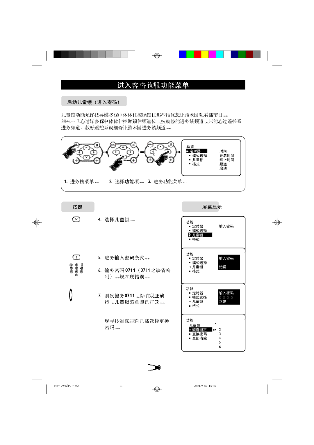 Philips 15LC118 manual 