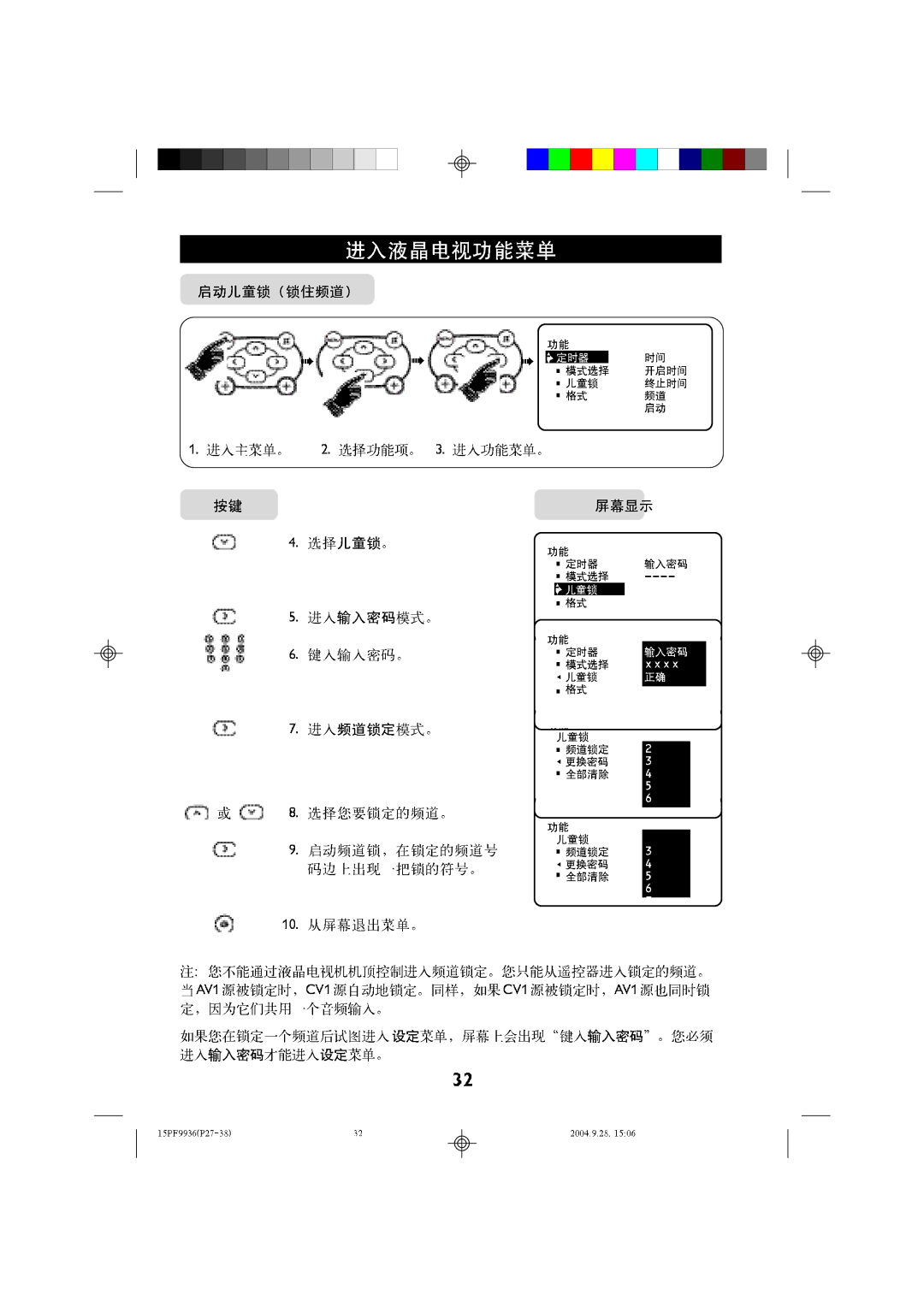 Philips 15LC118 manual 