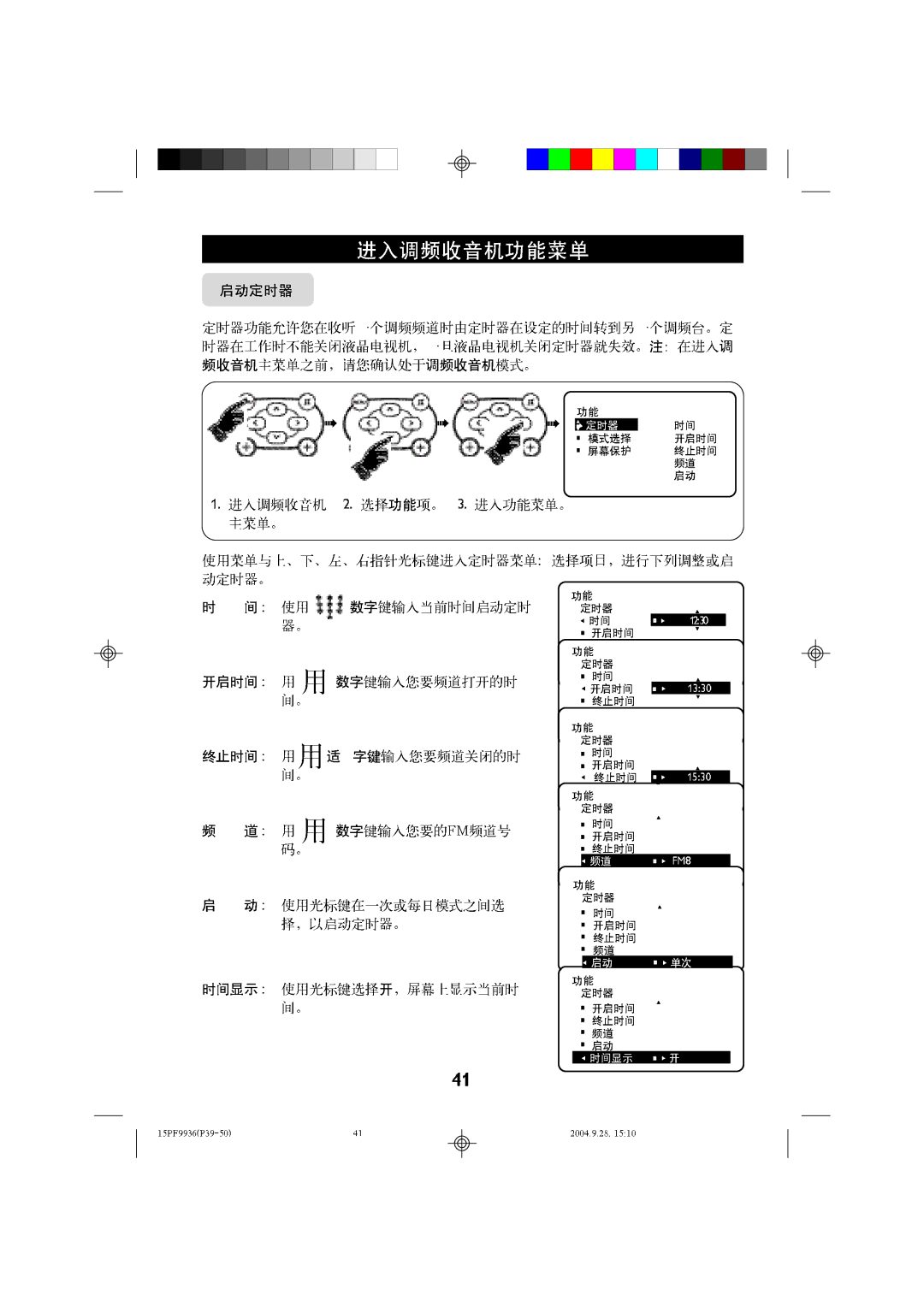 Philips 15LC118 manual 