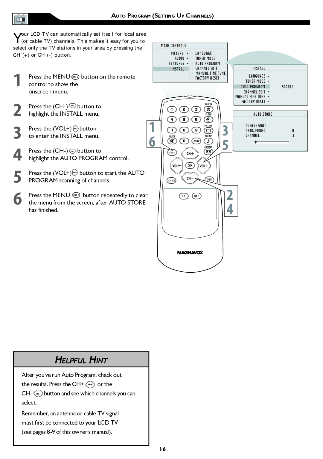 Philips 15MF/20MF owner manual Main Controls 