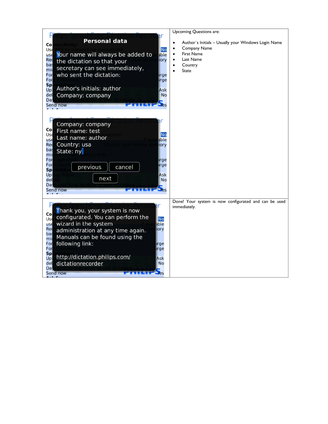 Philips 1.6.0.0 user manual 