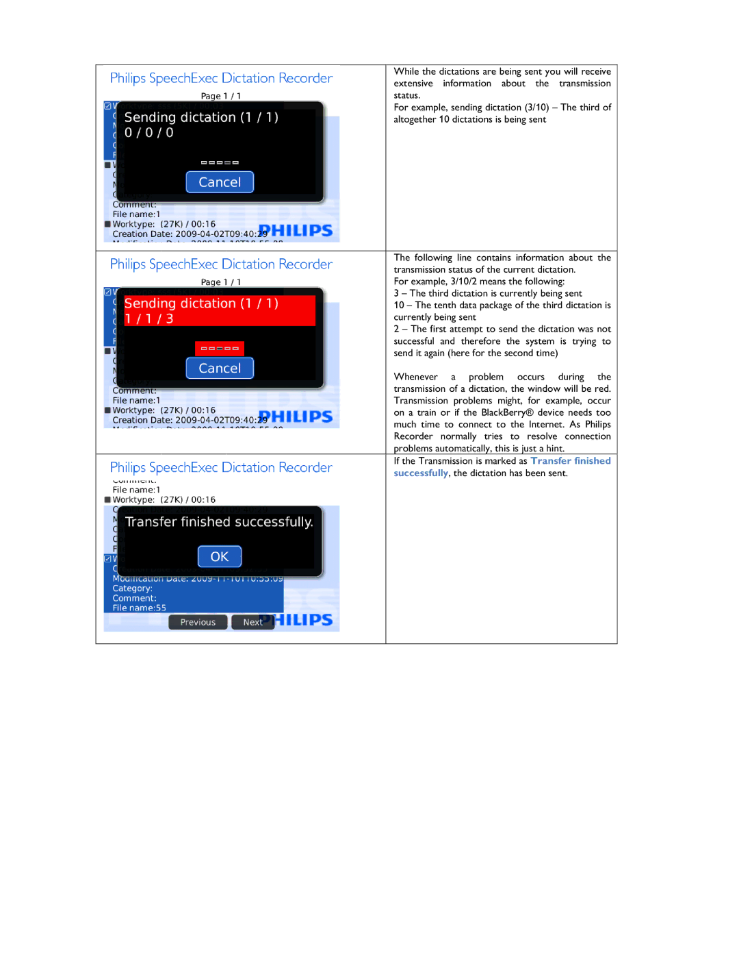 Philips 1.6.0.0 user manual 