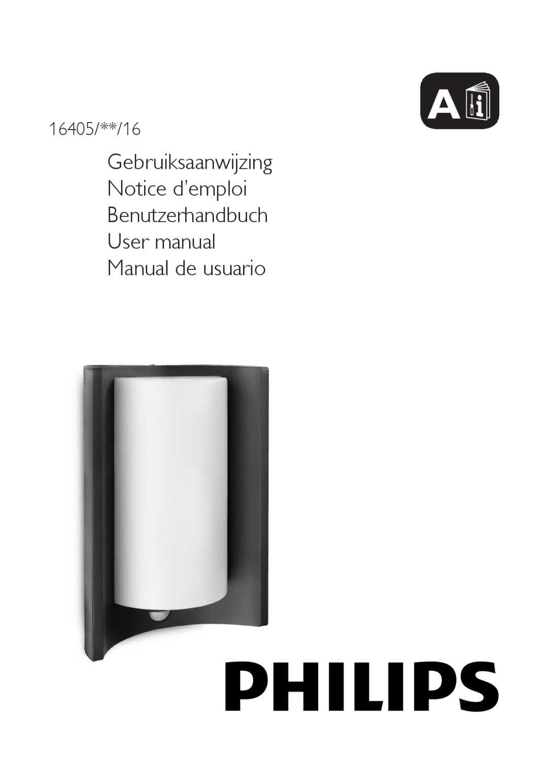 Philips 16405 user manual Gebruiksaanwijzing Benutzerhandbuch Manual de usuario 