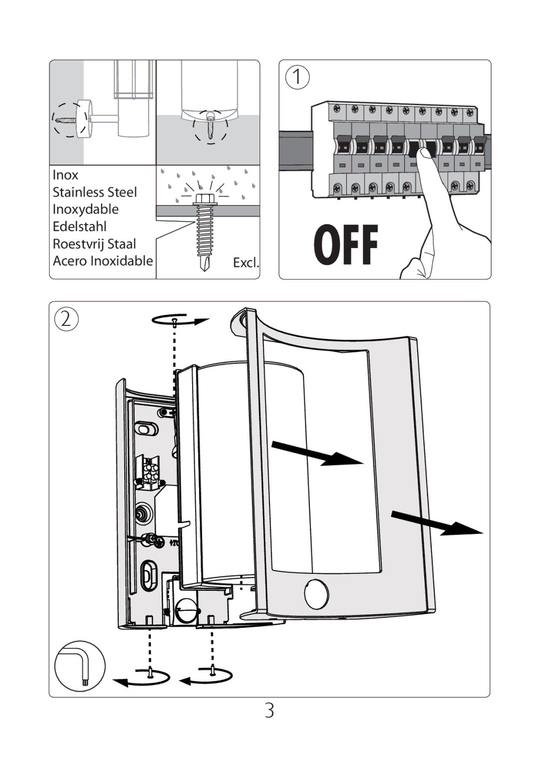 Philips 16405 user manual Excl 