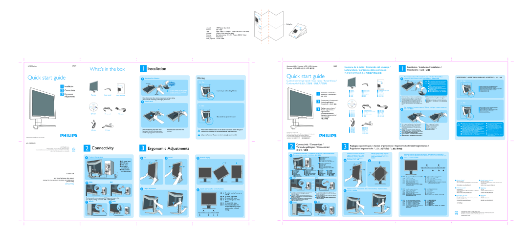 Philips H7170PQI, 170P7EB/27 manual 