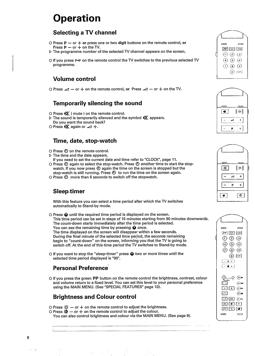 Philips 21AB3556, 17AB3546, 15AB3536 manual 