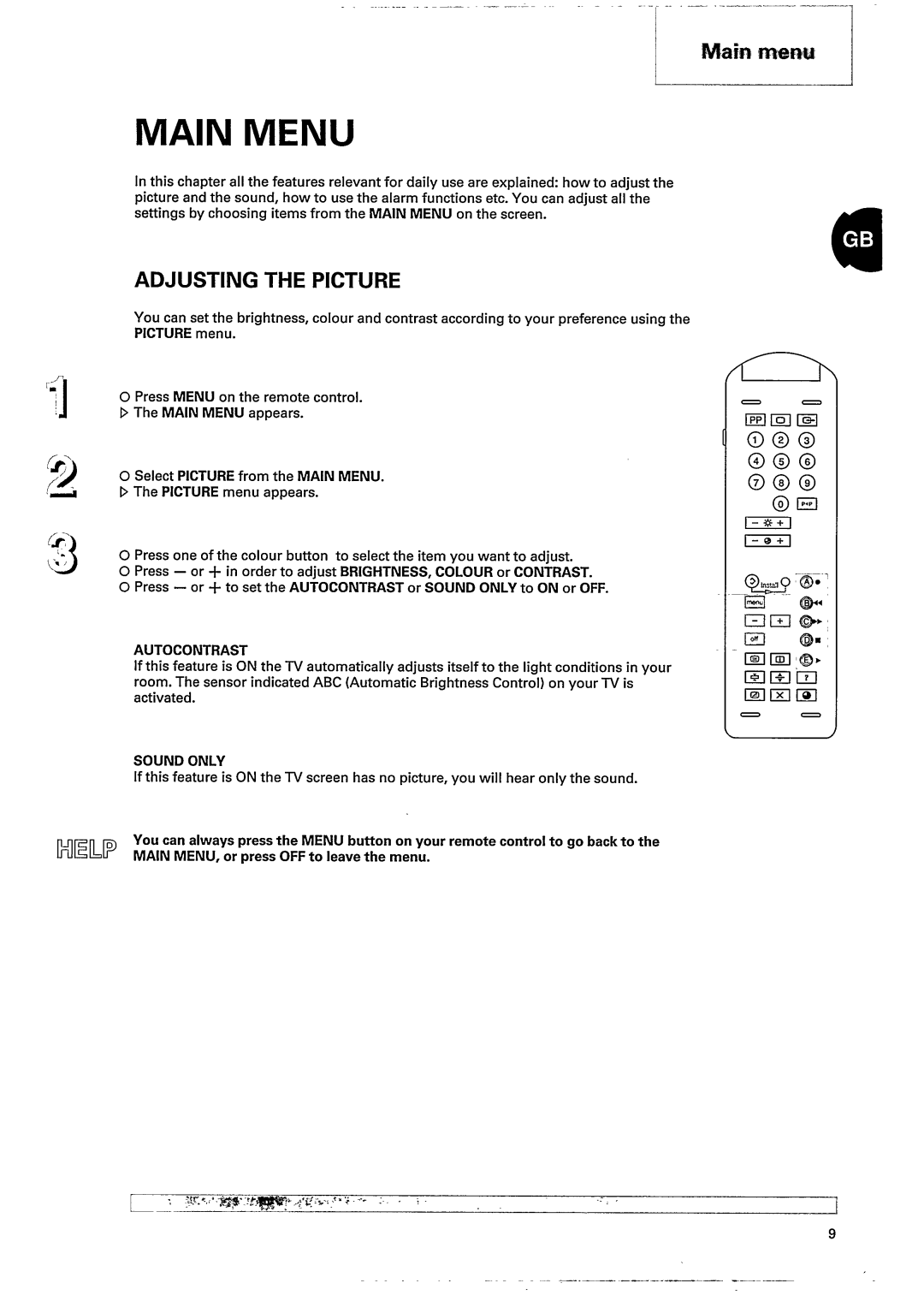 Philips 15AB3536, 17AB3546, 21AB3556 manual 