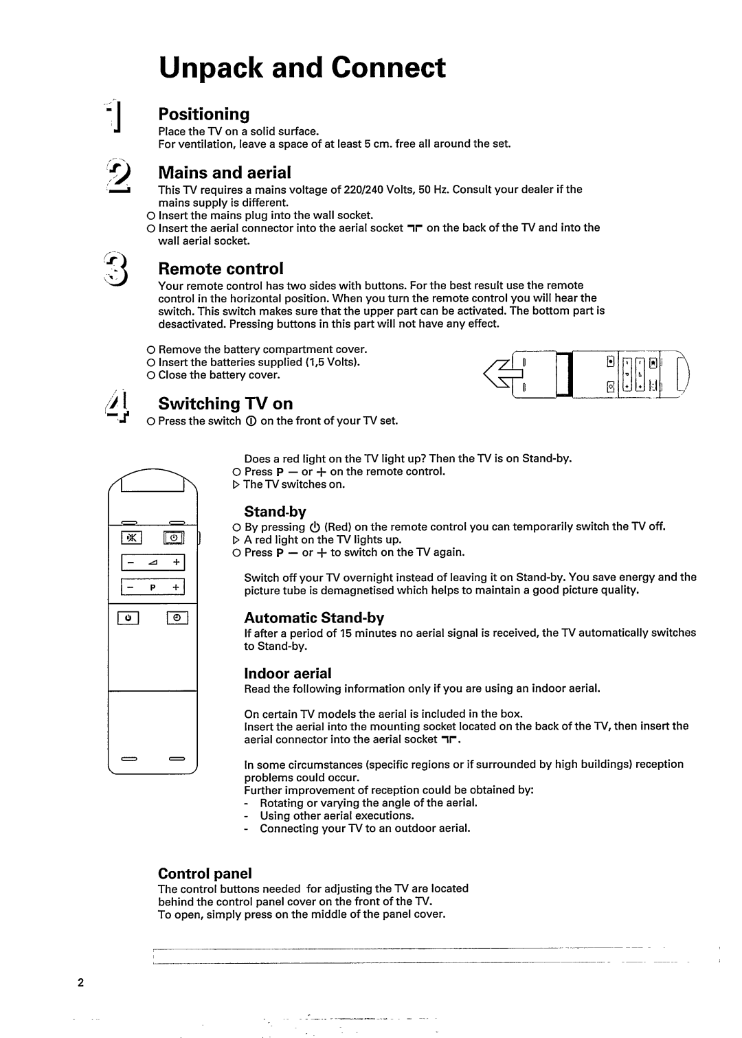 Philips 21AB3556, 17AB3546, 15AB3536 manual 