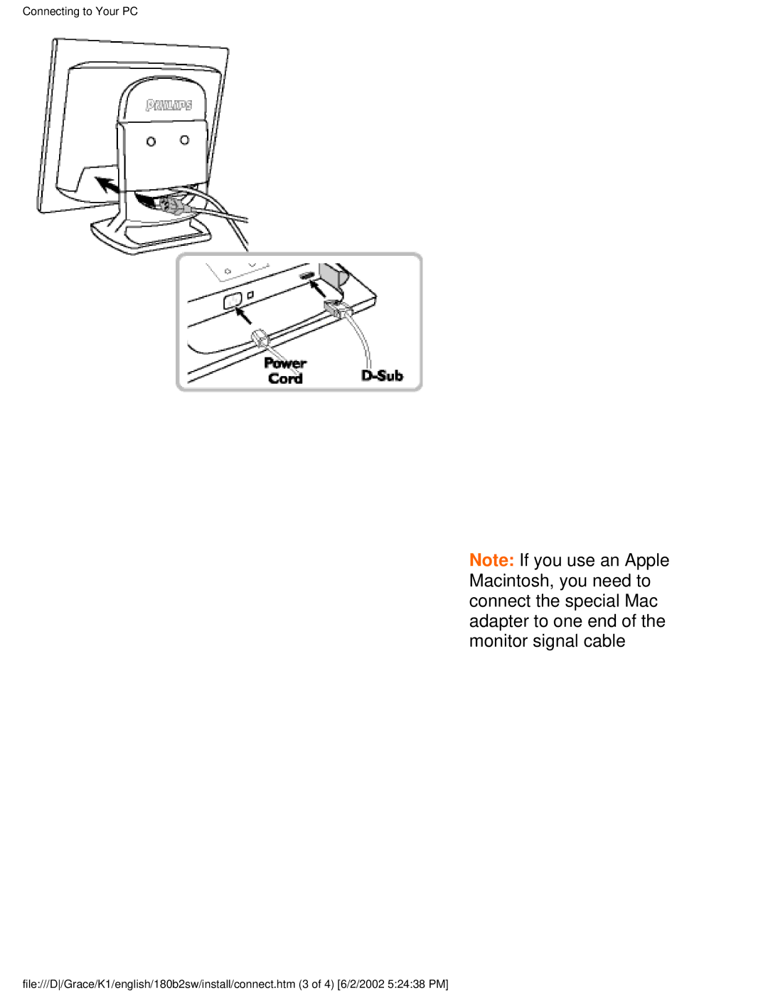 Philips 180B2S user manual 