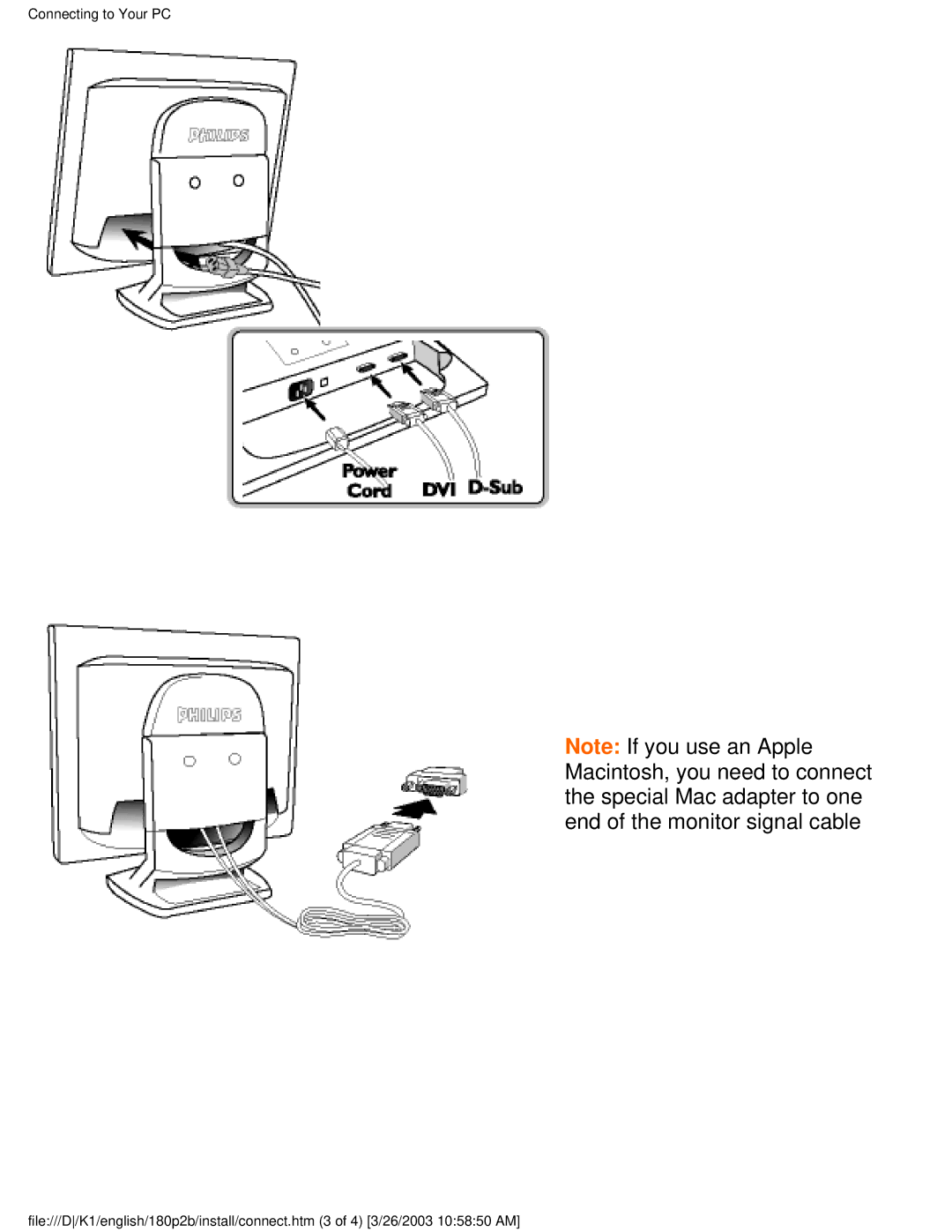 Philips 180P2B user manual 