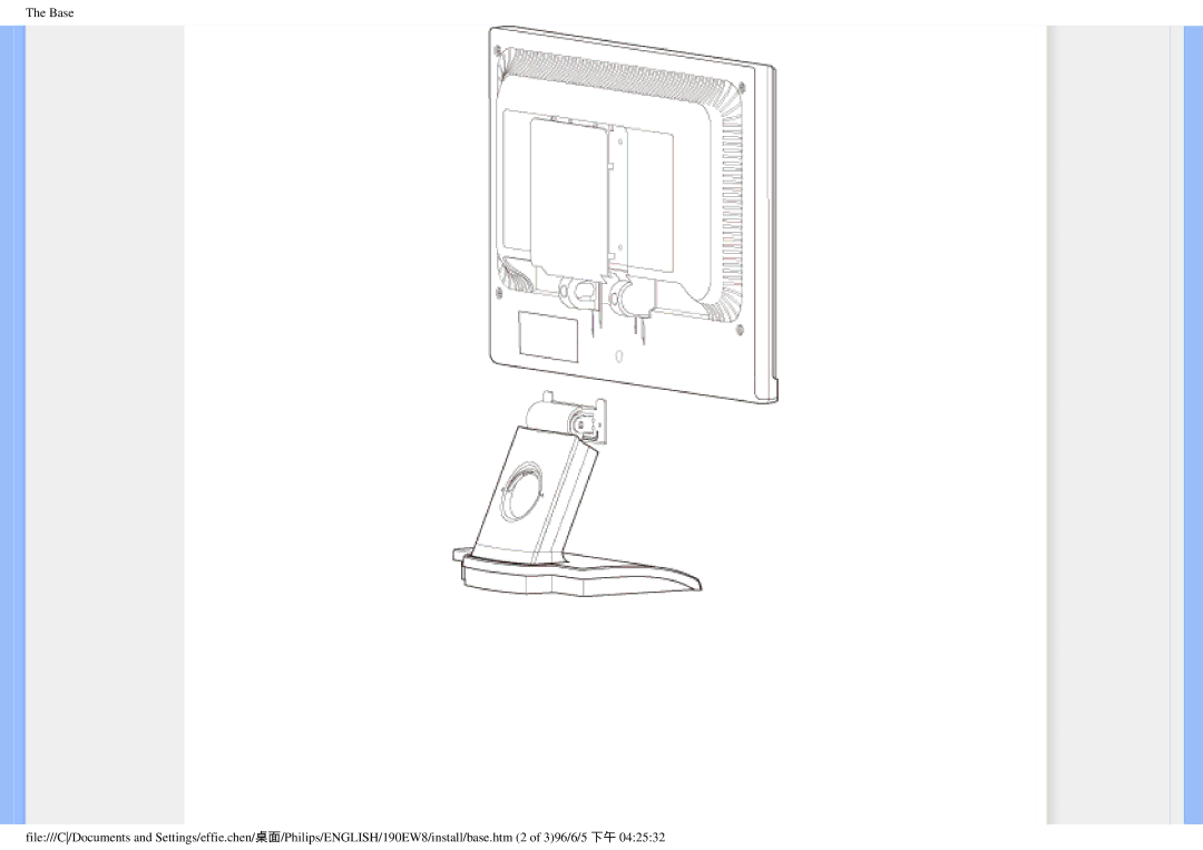 Philips 190EW8CB/93, HWC7190A user manual 