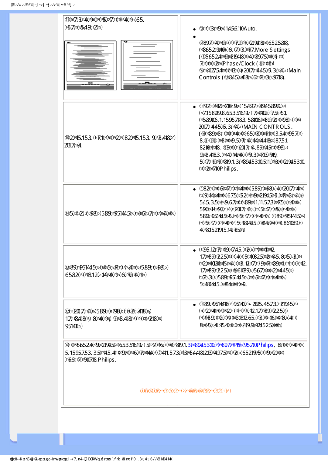 Philips 190P6ES manual ɇɚɠɦɢɬɟɤɧɨɩɤɭ$XWR 