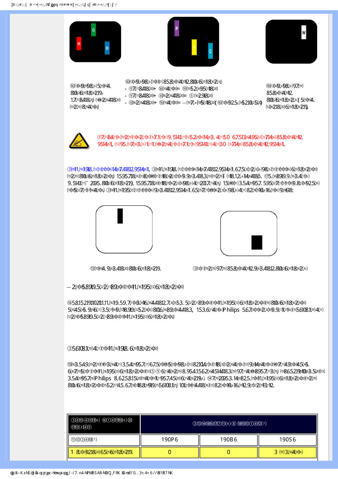 Philips 190P6ES manual Ȼɥɢɡɨɫɬɶɨɛɥɚɫɬɟɣɞɟɮɟɤɬɨɜɩɢɤɫɟɥɟɣ, 3 % 6 