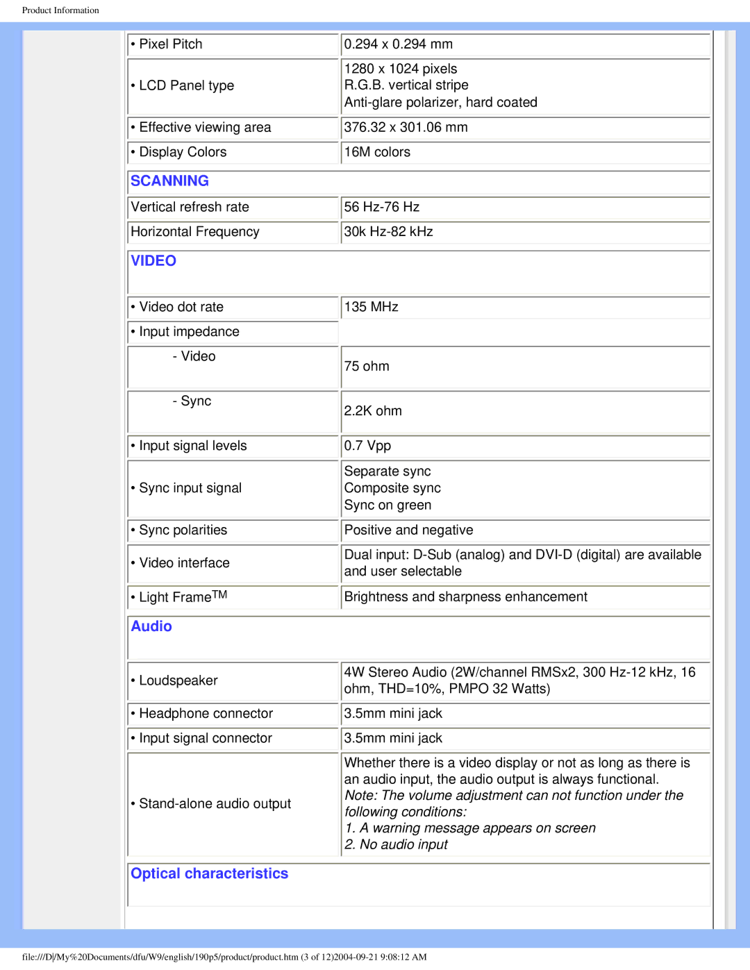 Philips 190PS user manual Scanning 