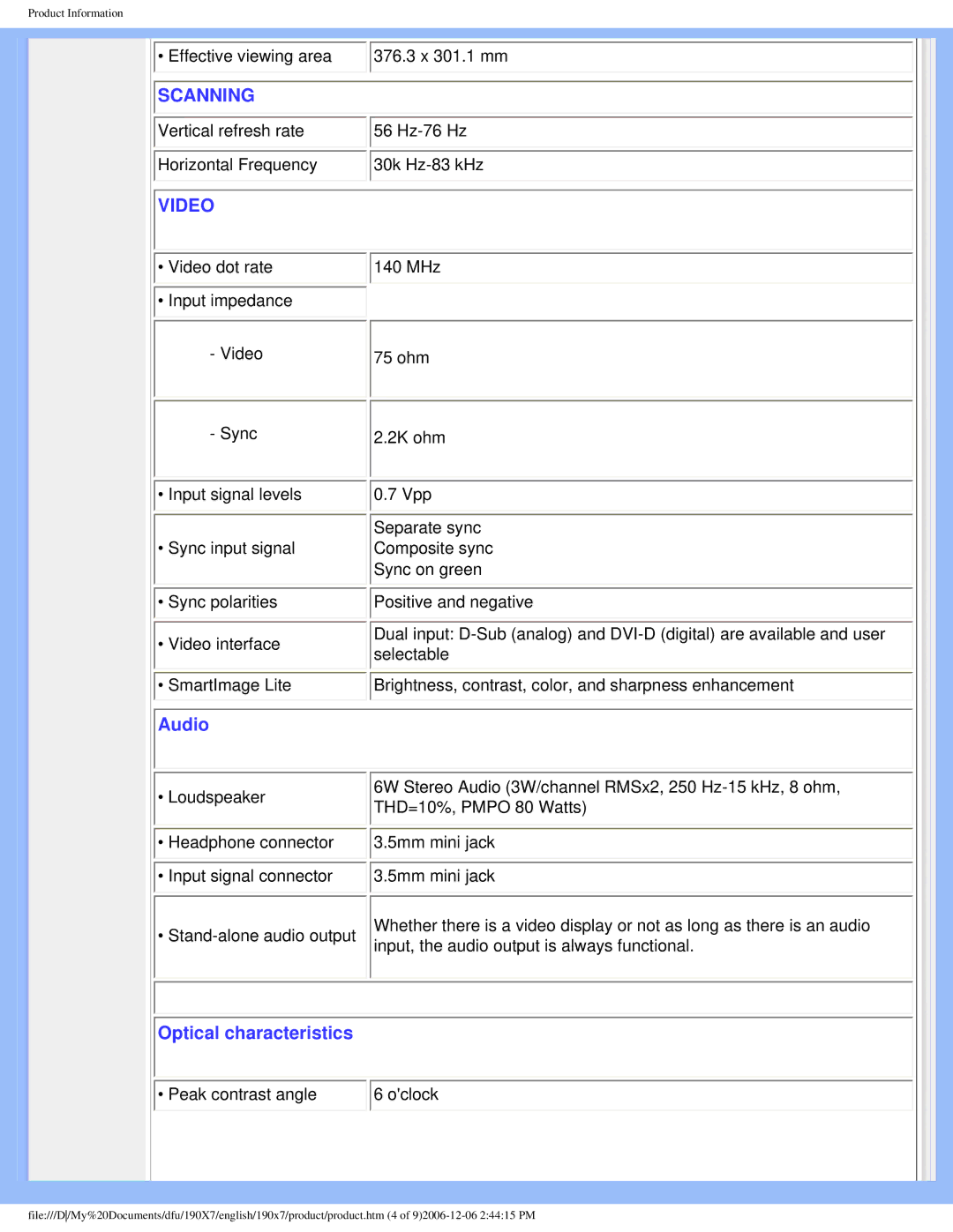 Philips 190XL user manual Scanning 